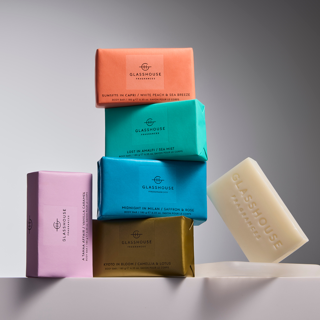 Glasshouse Fragrances 180g Body Bar - LOST IN AMALFI
