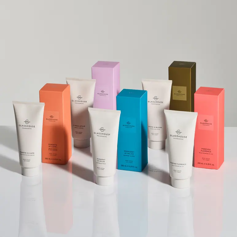 Glasshouse Fragrances 200ml Body Lotion - KYOTO IN BLOOM