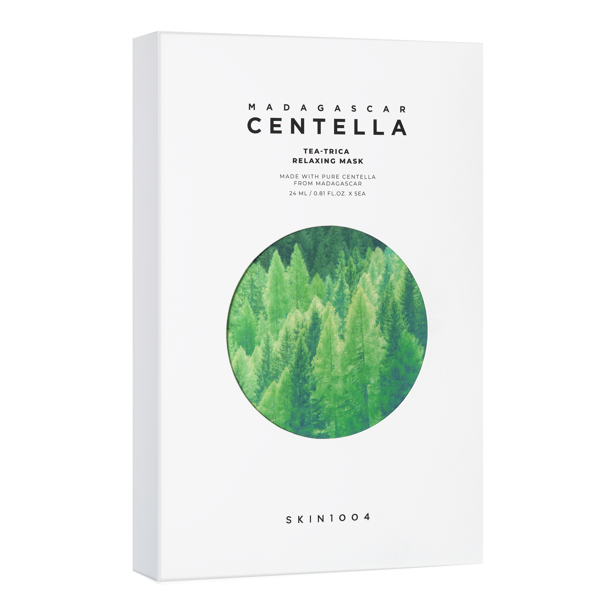 Skin1004 Madagascar Centella Tea-Trica Relaxing Mask - 5 pack