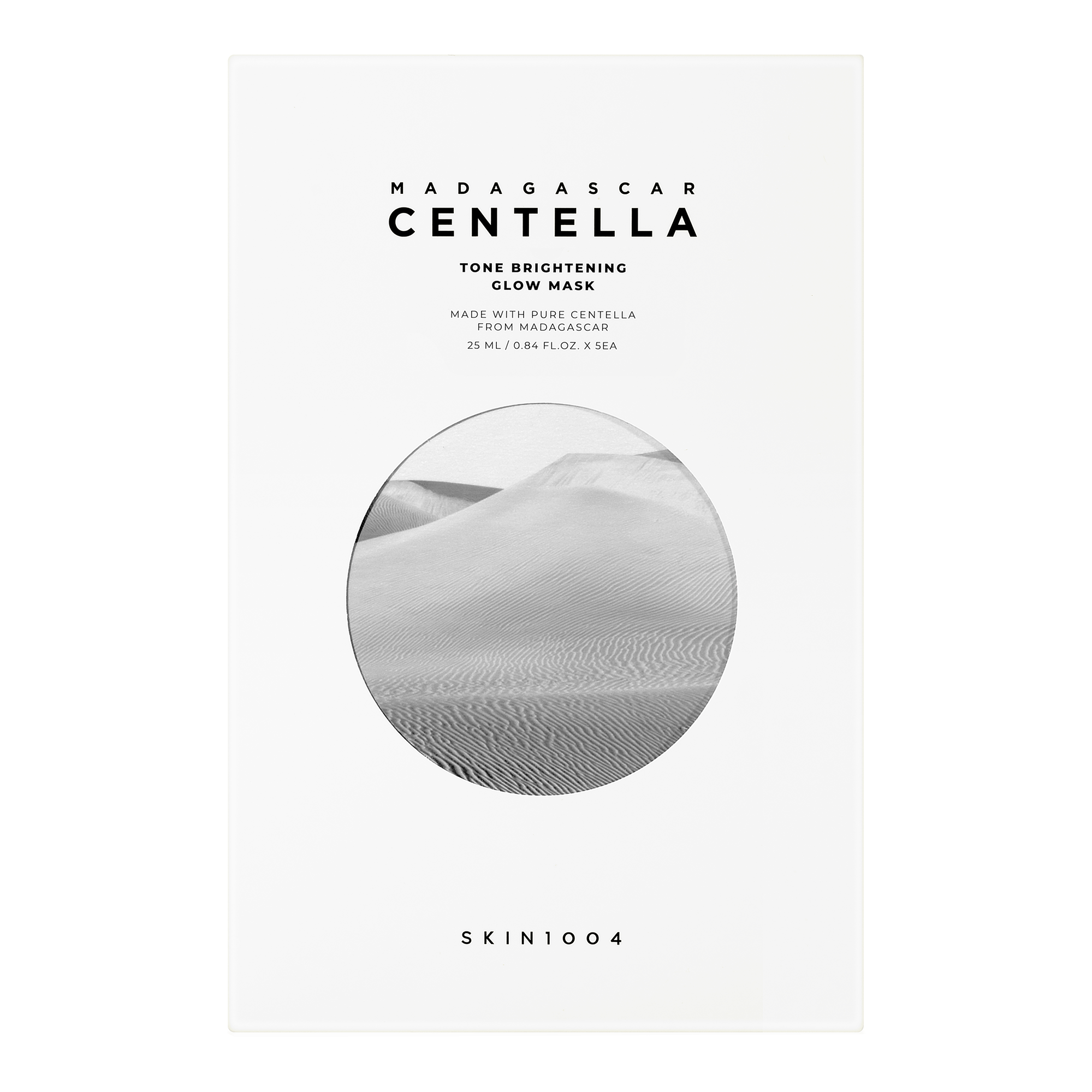 Skin1004 Madagascar Centella Tone Brightening Glow Mask 25ml - 5 pack