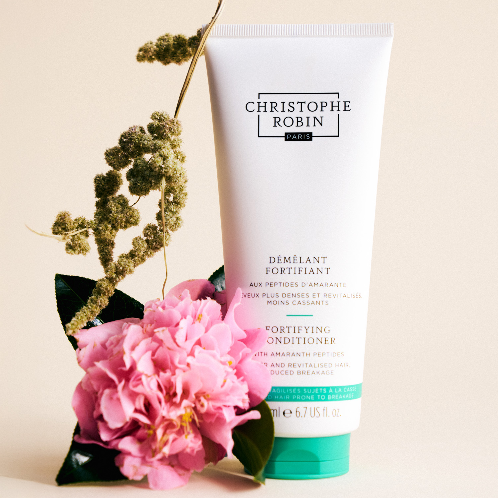 Christophe Robin Fortifying Conditioner With Amaranth Peptides