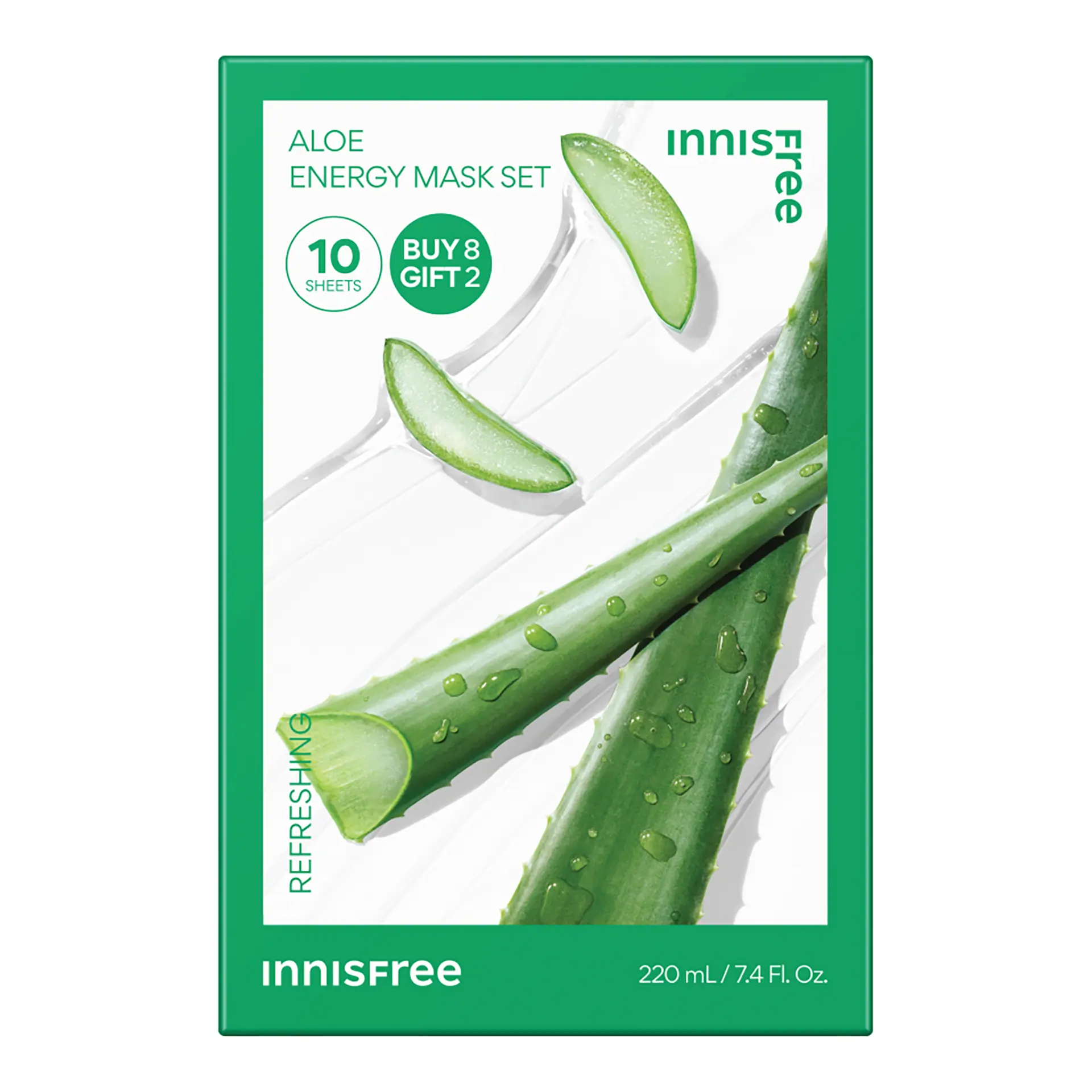INNISFREE Aloe Energy Mask Set