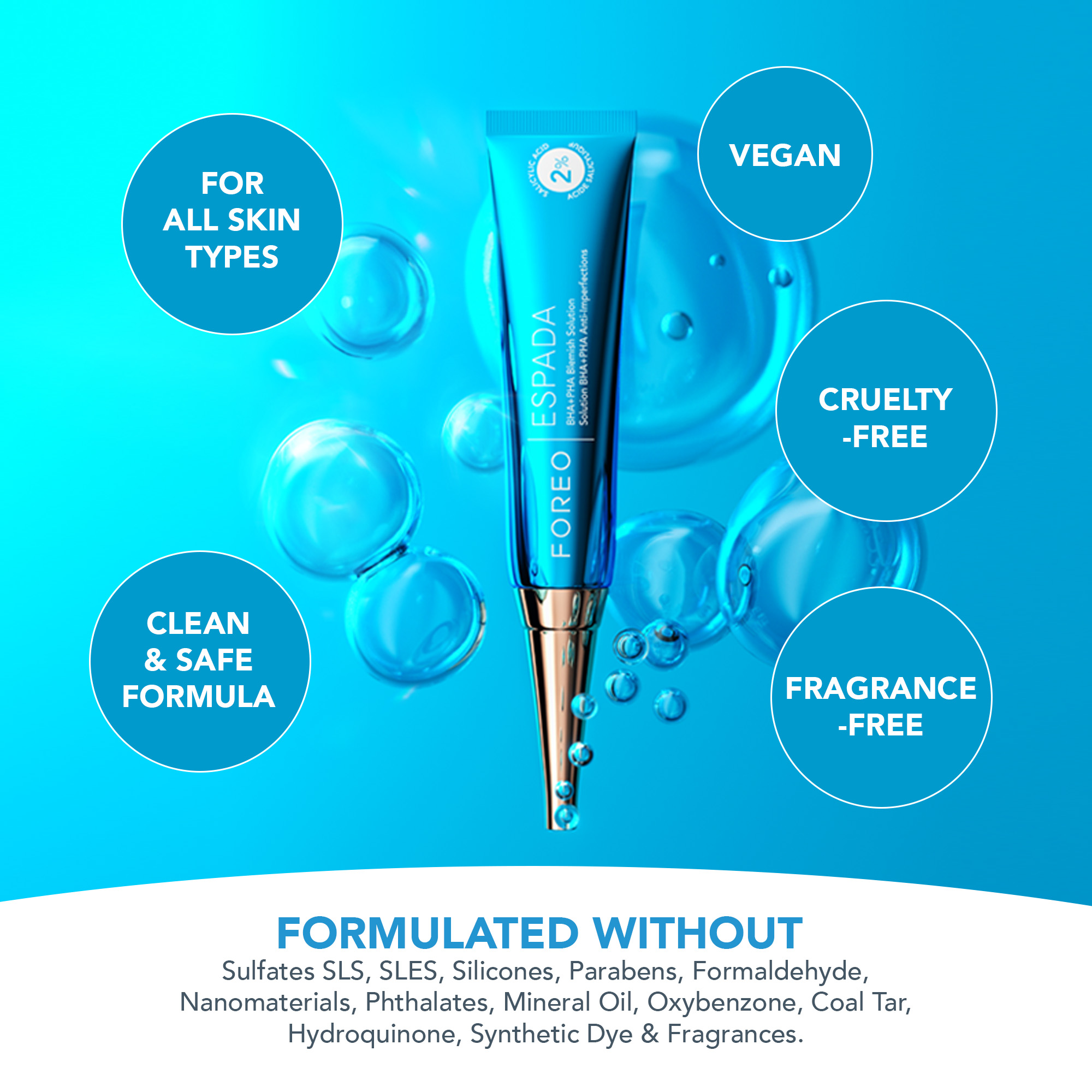 Foreo ESPADA BHA+PHA Blemish Solution GL