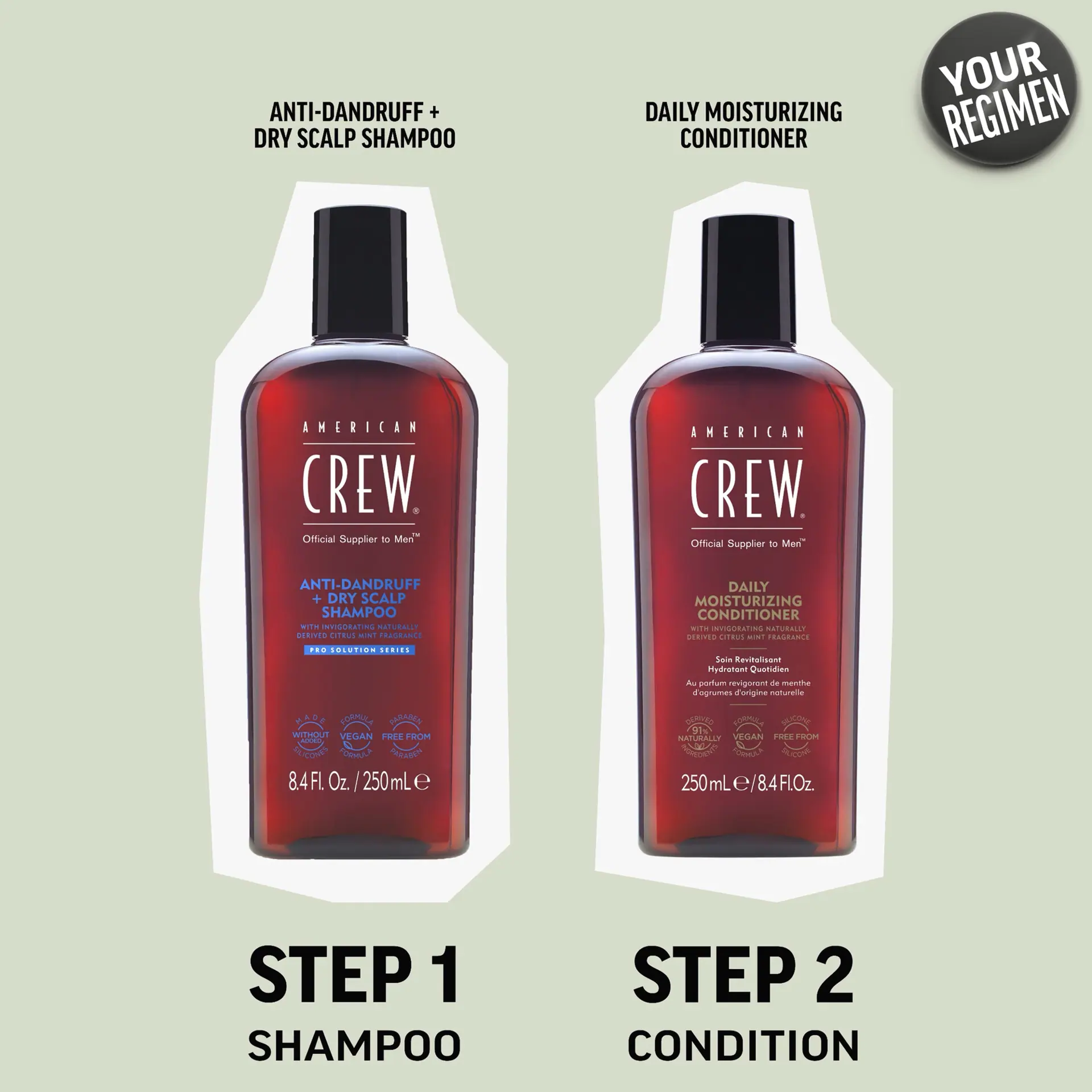 American Crew Anti-Dandruff + Sebum Control Shampoo