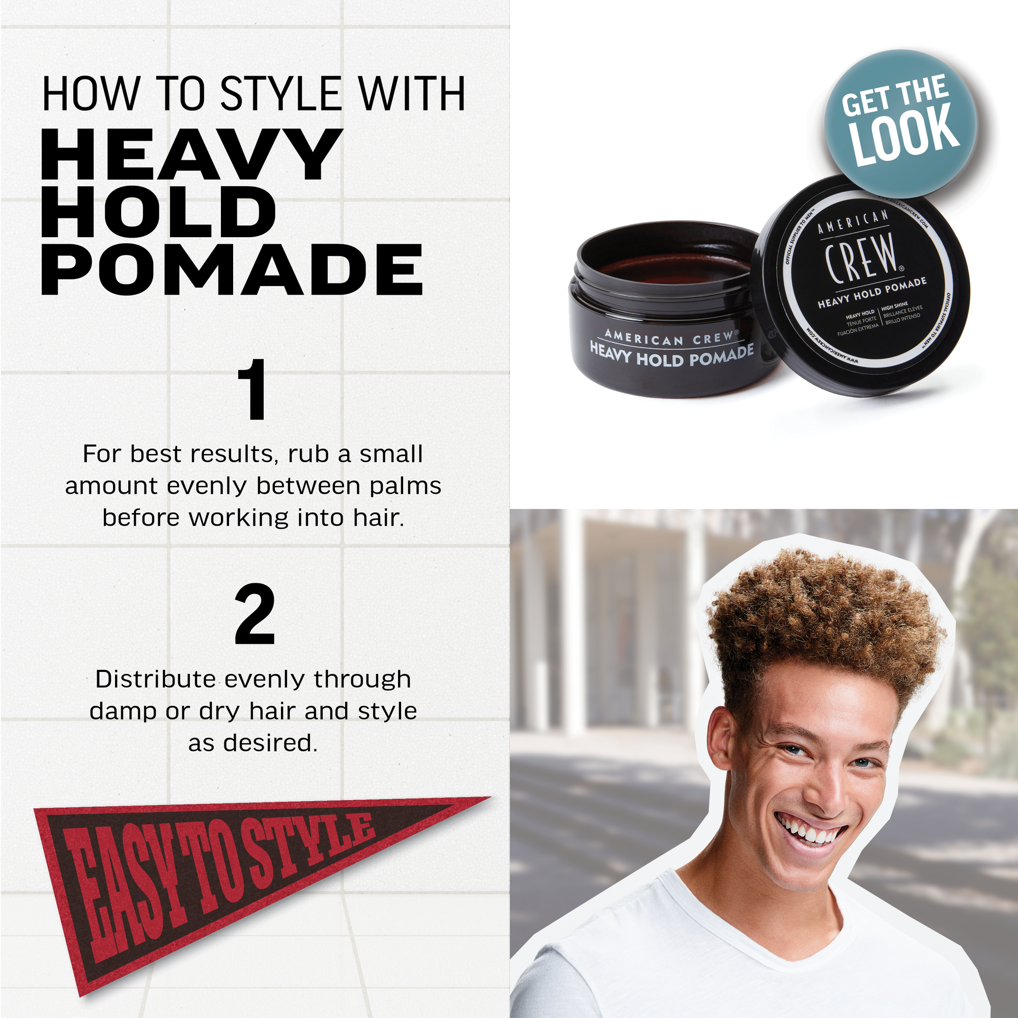 American Crew Heavy Hold Pomade