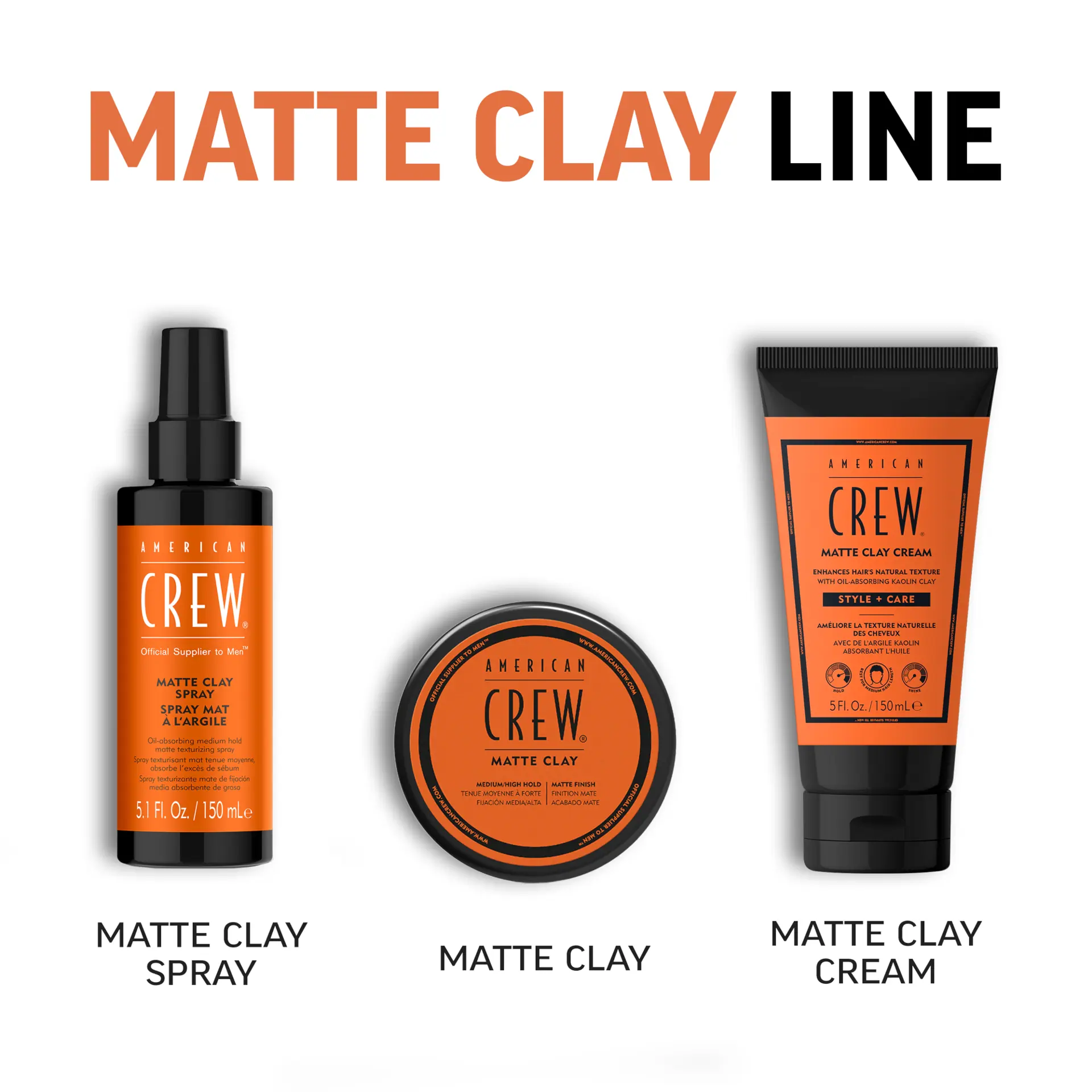 American Crew Matte Clay Cream 150ml