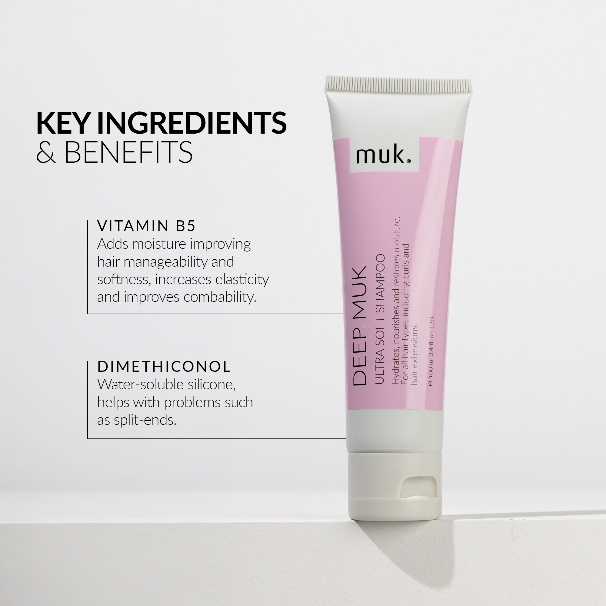 Muk Deep muk Ultra Soft Shampoo 100ml