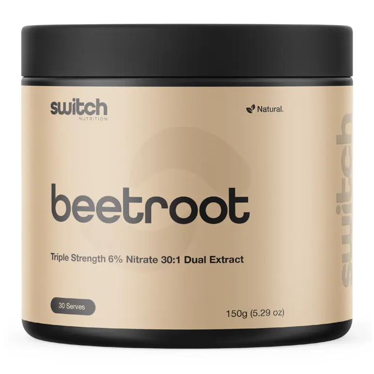 Switch Nutrition Beetroot Powder Triple Strength 6% Nitrate (30 Serves)