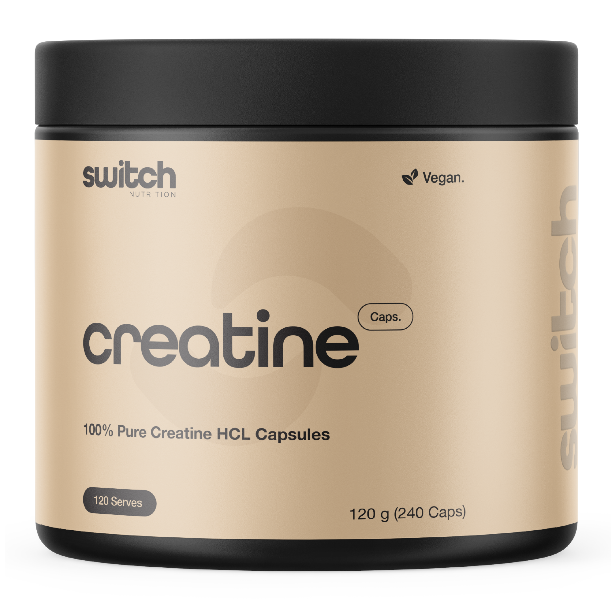 Switch Nutrition Creatine HCL (240 Capsules)