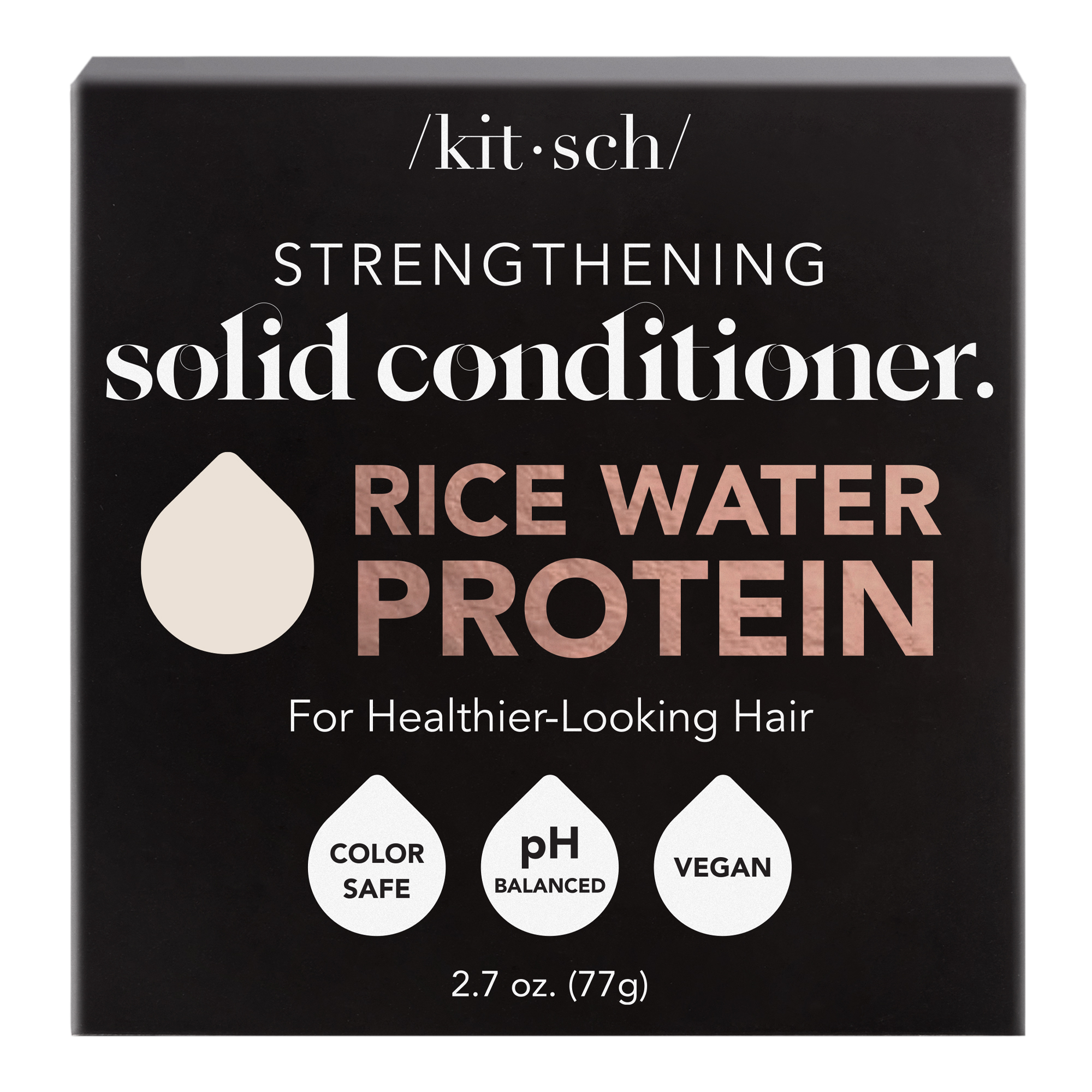 Kitsch Rice Water Protein Strengthening Conditioner Bar