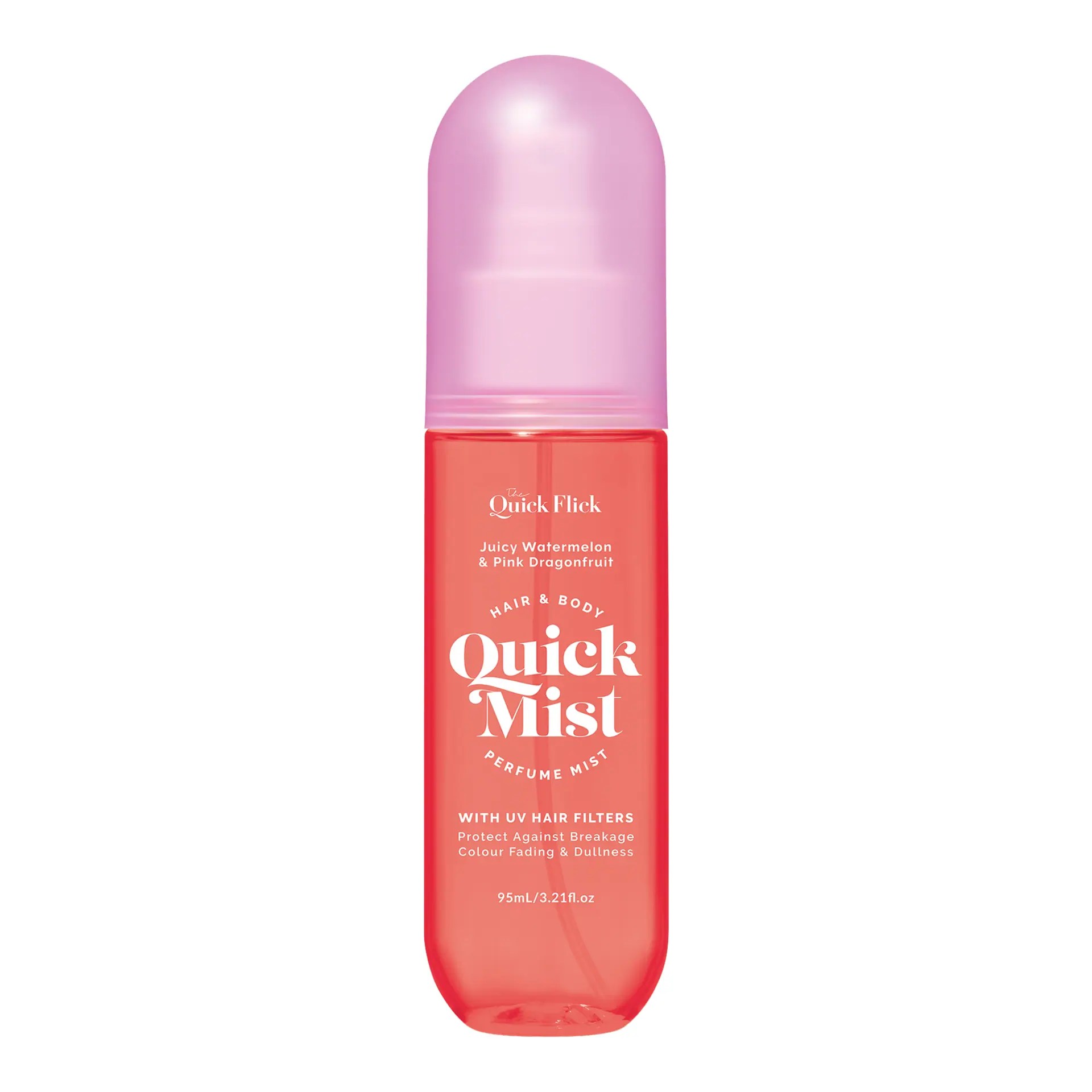 The Quick Flick Quick Mist Watermelon Hair & Body Perfume Mist with UV Hair Filters