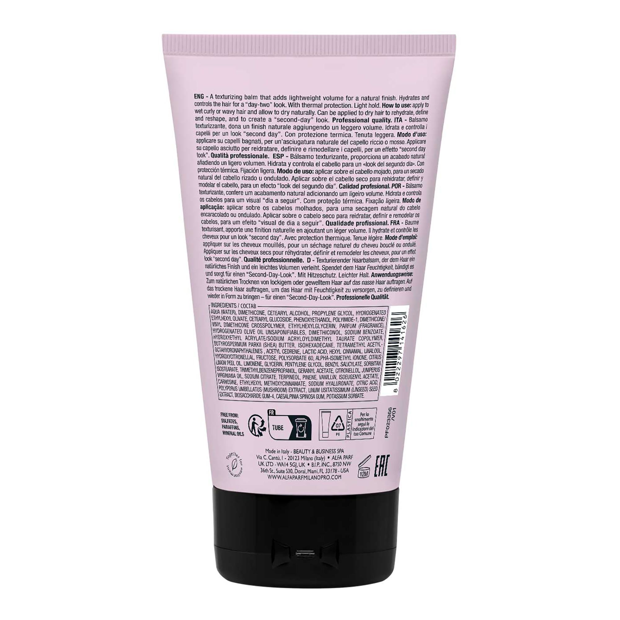 Alfaparf Milano Semi di Lino Styling Texturizing Balm 150ml