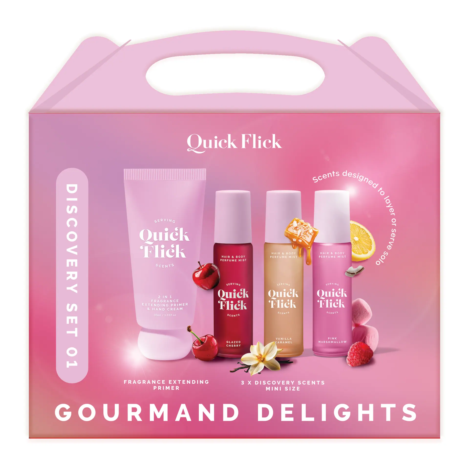 The Quick Flick Serving Scents Discovery Set 01 - Travel 10ml
