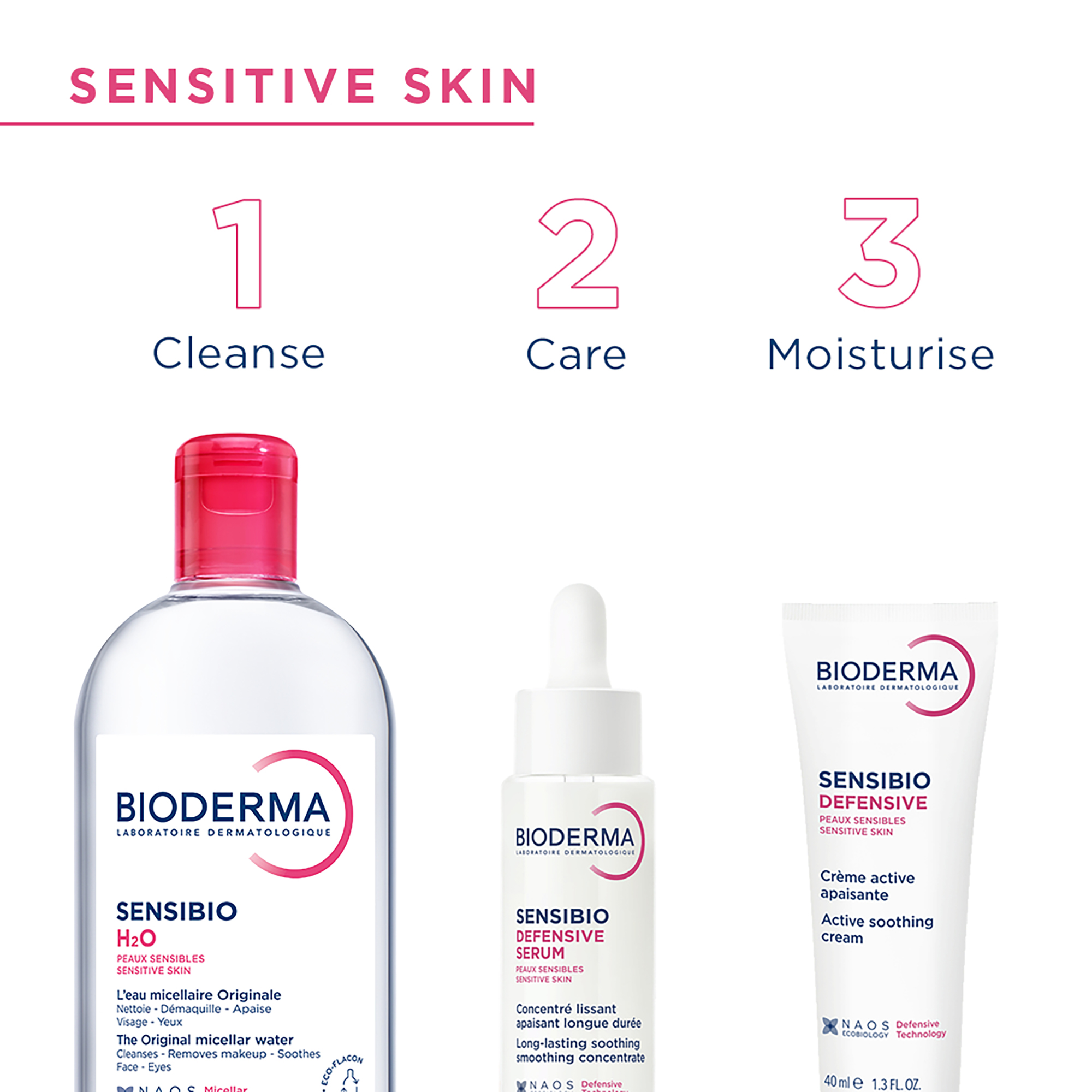 Bioderma Sensibio Defensive Lightweight Soothing Moisturiser 40ml