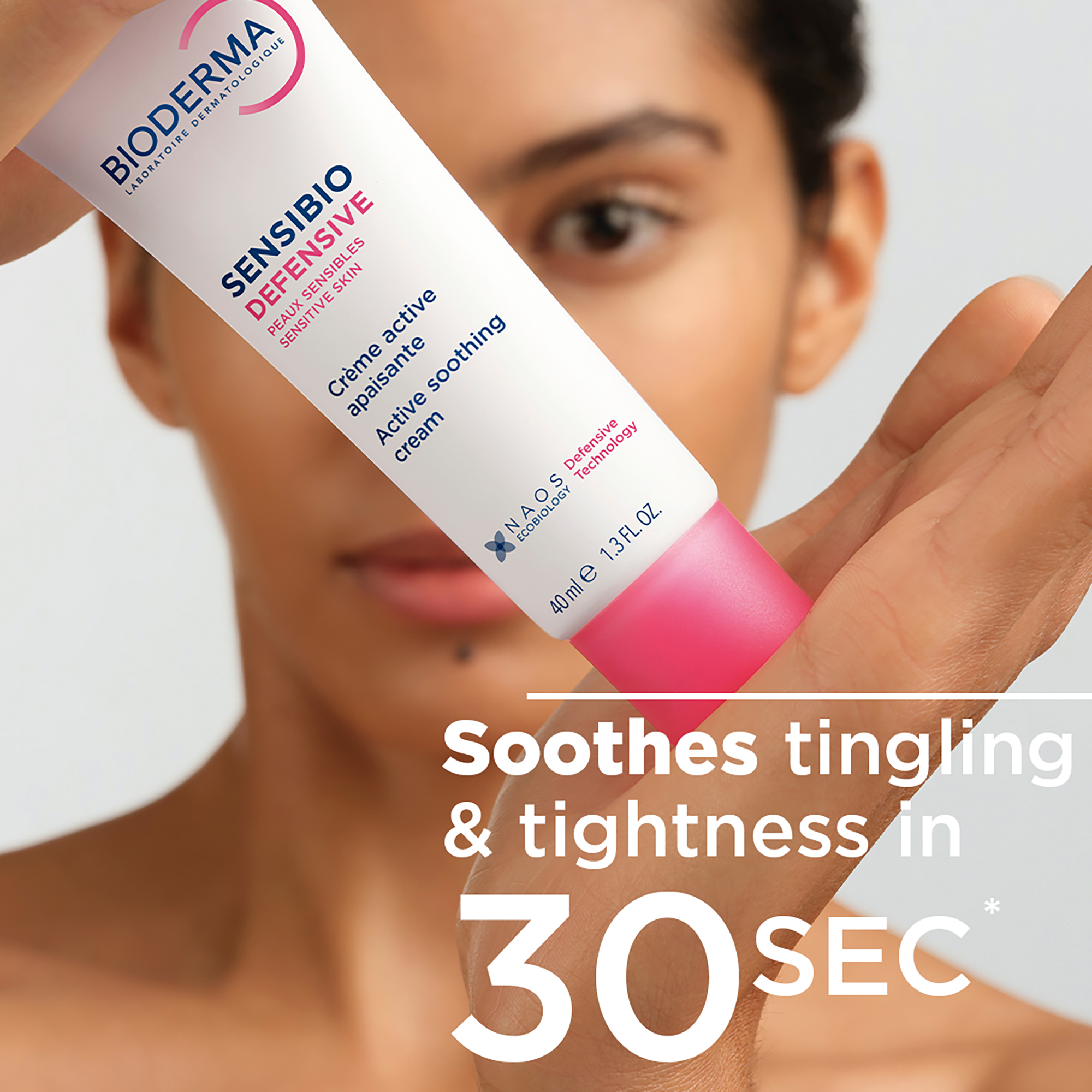 Bioderma Sensibio Defensive Lightweight Soothing Moisturiser 40ml