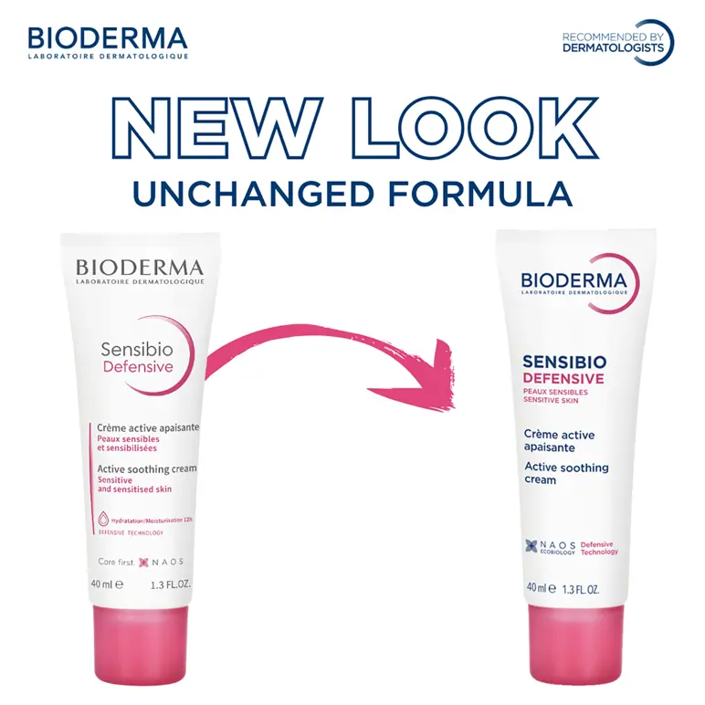 Bioderma Sensibio Defensive Lightweight Soothing Moisturiser 40ml