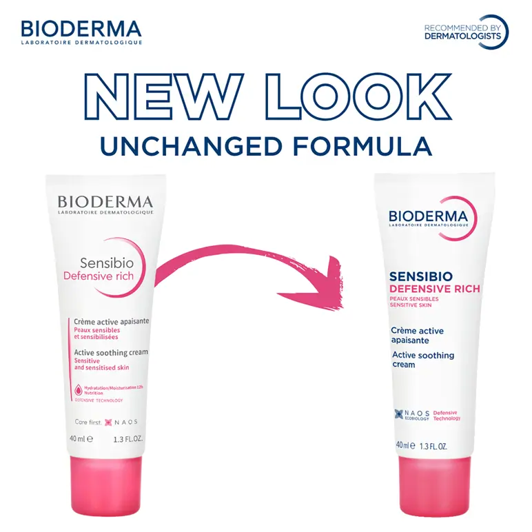 Bioderma Sensibio Defensive Rich Ultra-Nourishing Soothing Moisturiser 40ml