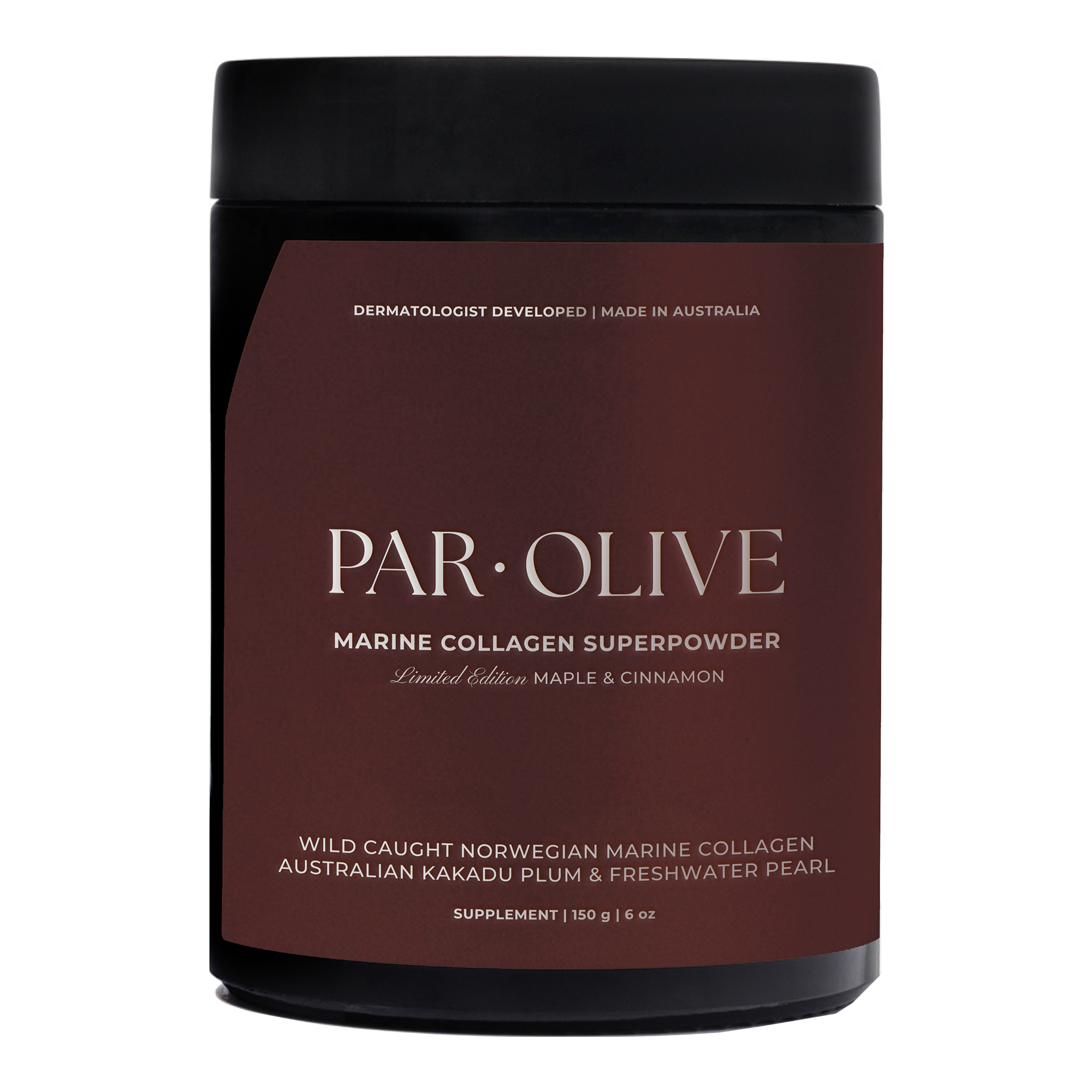 Par Olive Marine Collagen - Maple & Cinnamon Limited Edition Holiday 150g