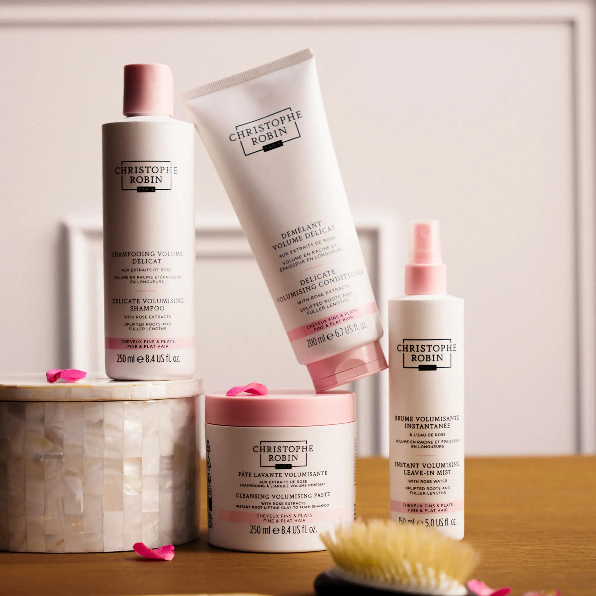Christophe Robin Cleansing Volumising Paste Pure with Rose Extracts, 75ml