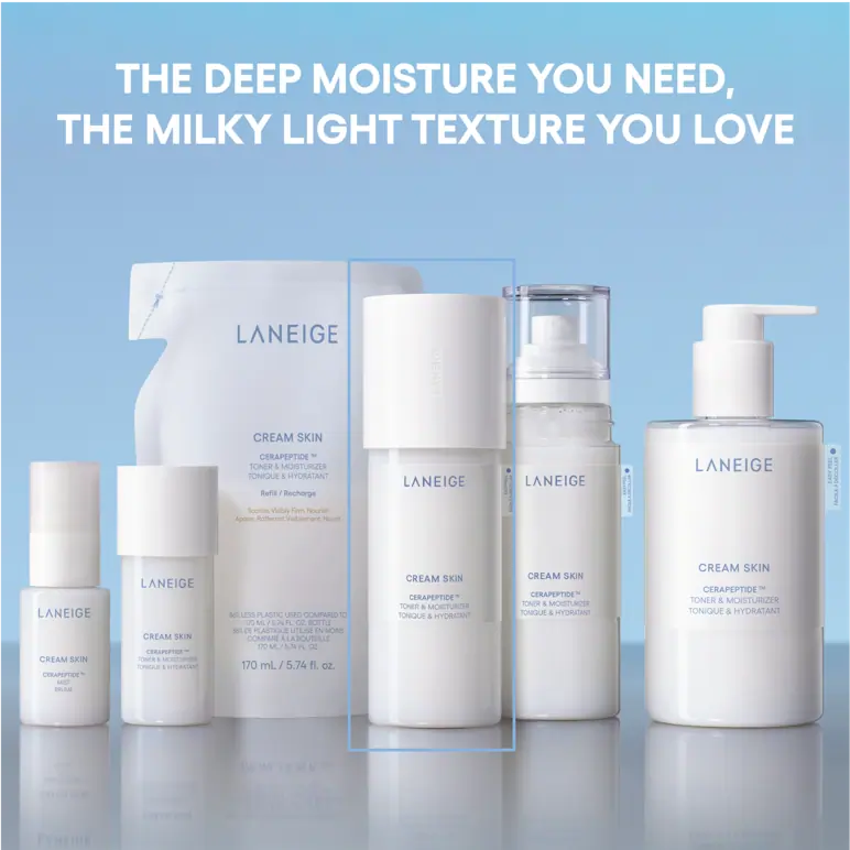 Laneige Cream Skin Cerapeptideâ„¢ Toner & Moisturizer 170ml