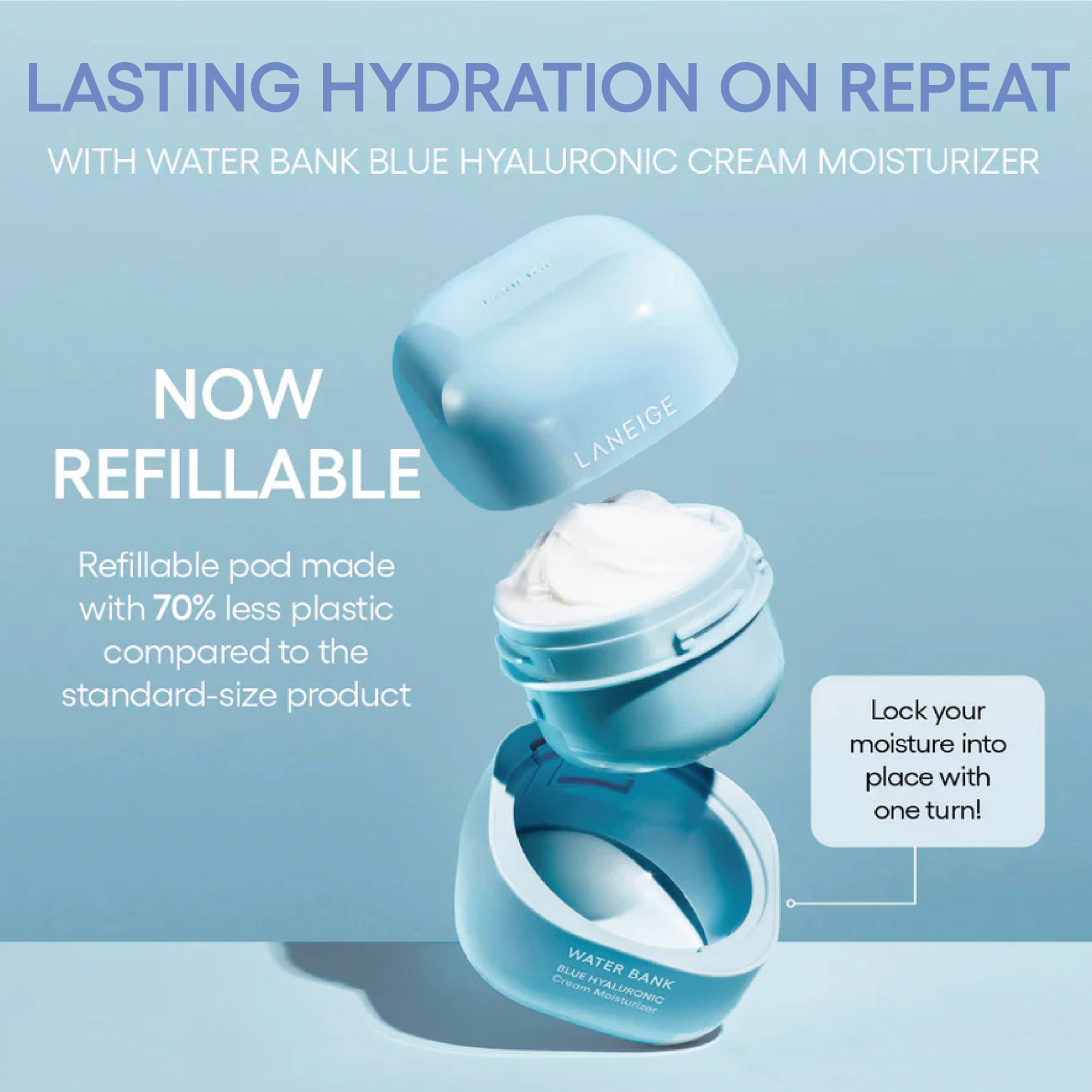 Laneige Water Bank Blue Hyaluronic Cream 50ml