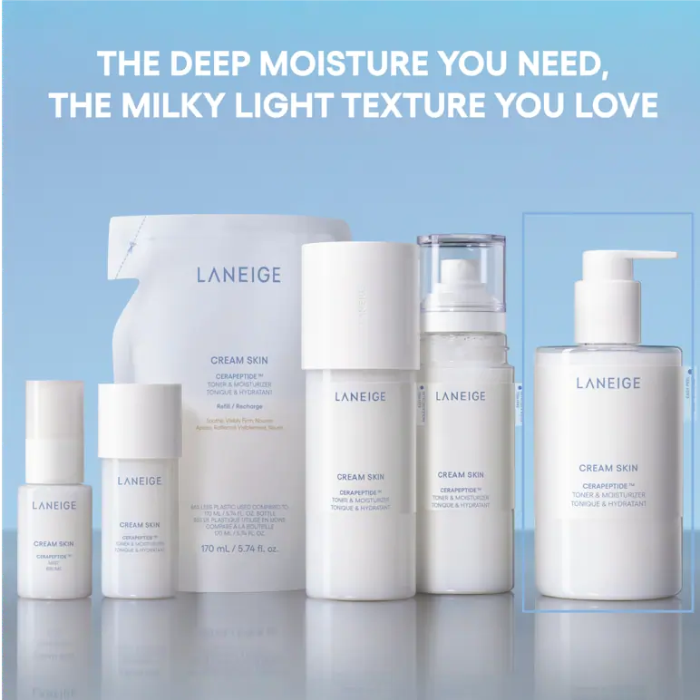 Laneige Cream Skin Cerapeptideâ„¢ Toner & Moisturizer 320ml