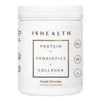 JSHealth Vitamins Protein + Probiotics + Collagen - Double Chocolate (450g)