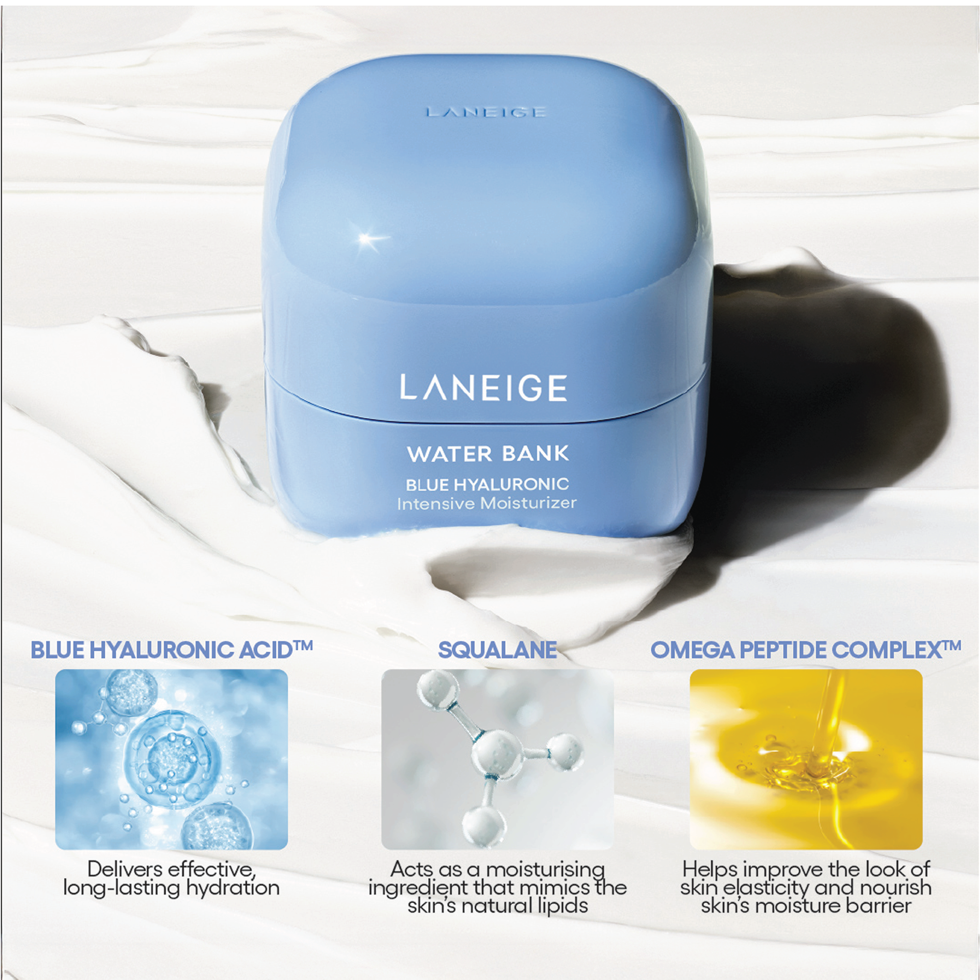 Laneige Water Bank Blue Hyaluronic Intensive Cream 50ml Refill