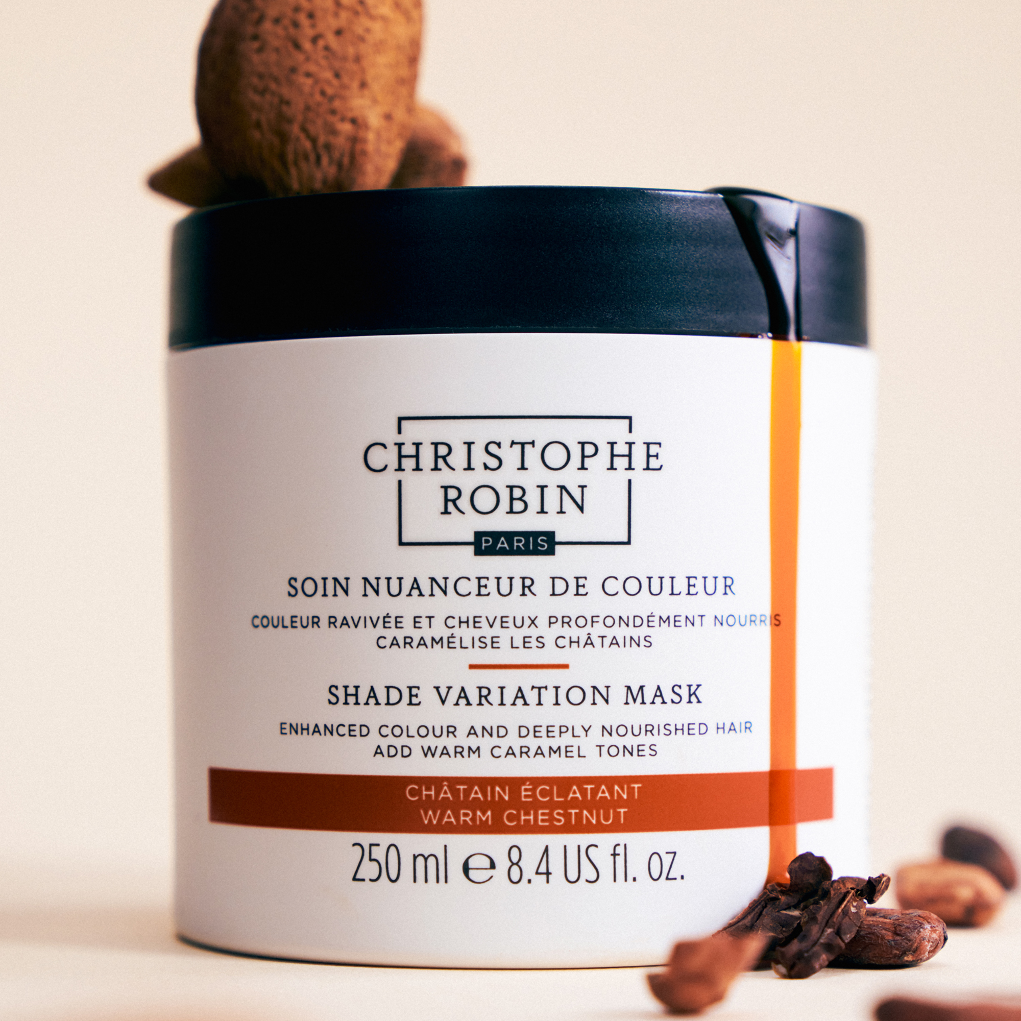 Christophe Robin Shade Variation Mask Warm Chestnut