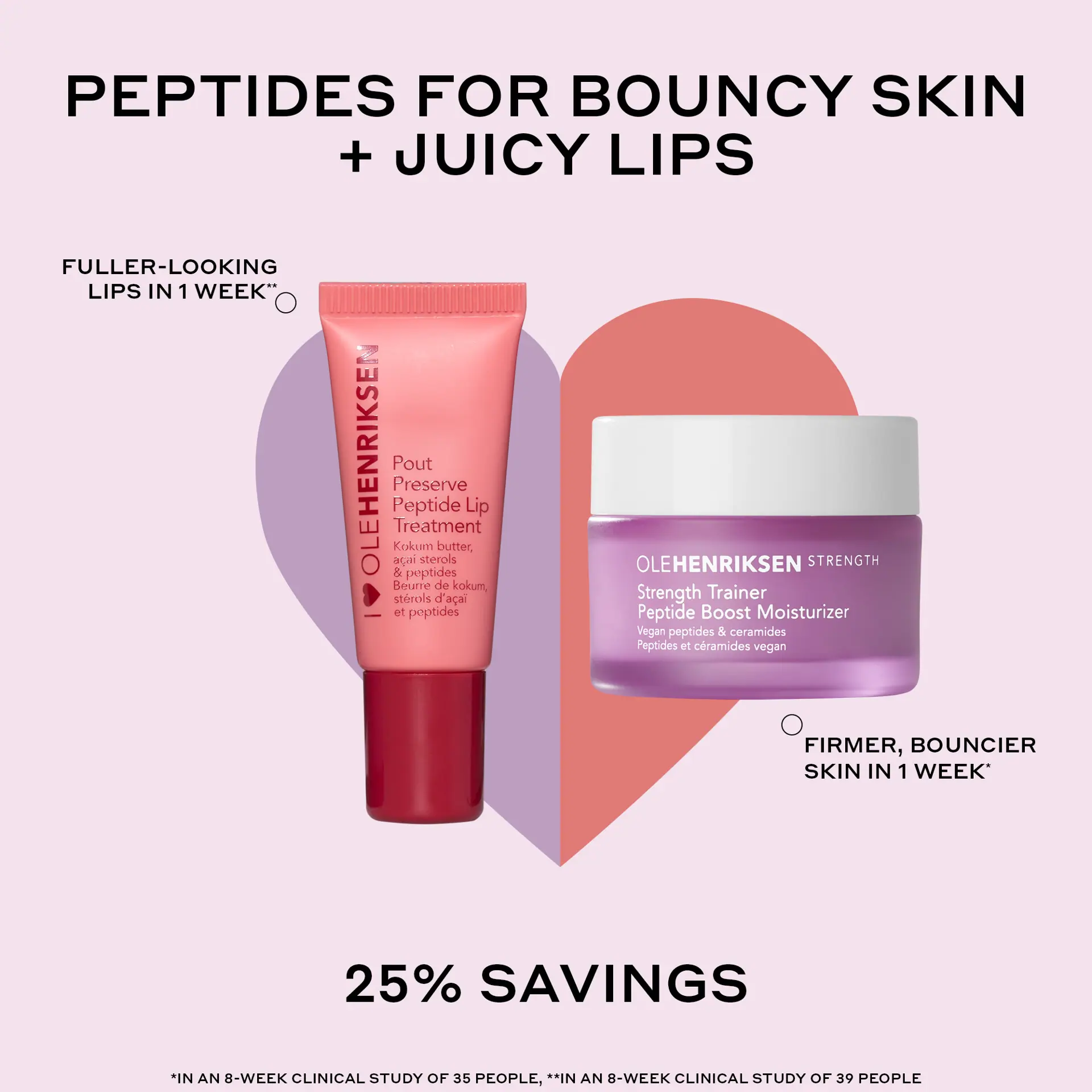 Ole Henriksen Strength Moisturizer + Pout Preserve Mini Duo