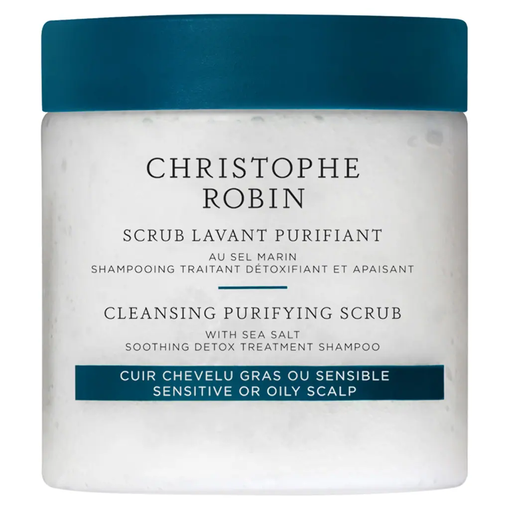 Christophe Robin Cleansing Purifying Scrub With Sea Salt, 75ml