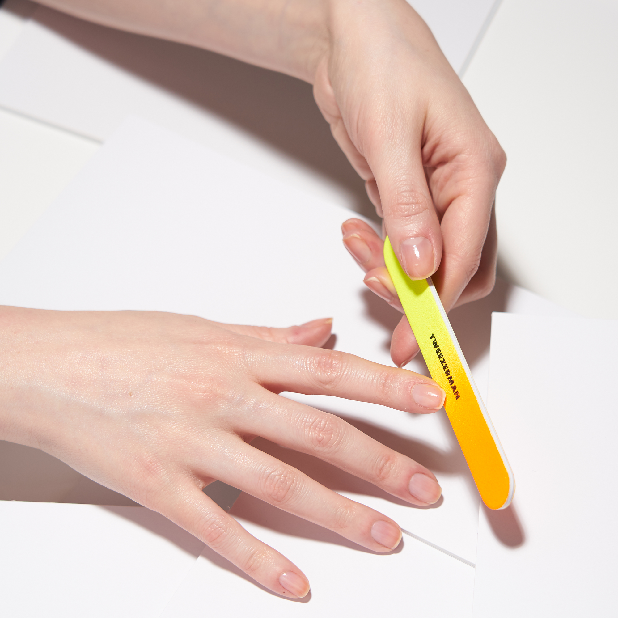 Tweezerman Neon Hot Nail Files 3 Pack