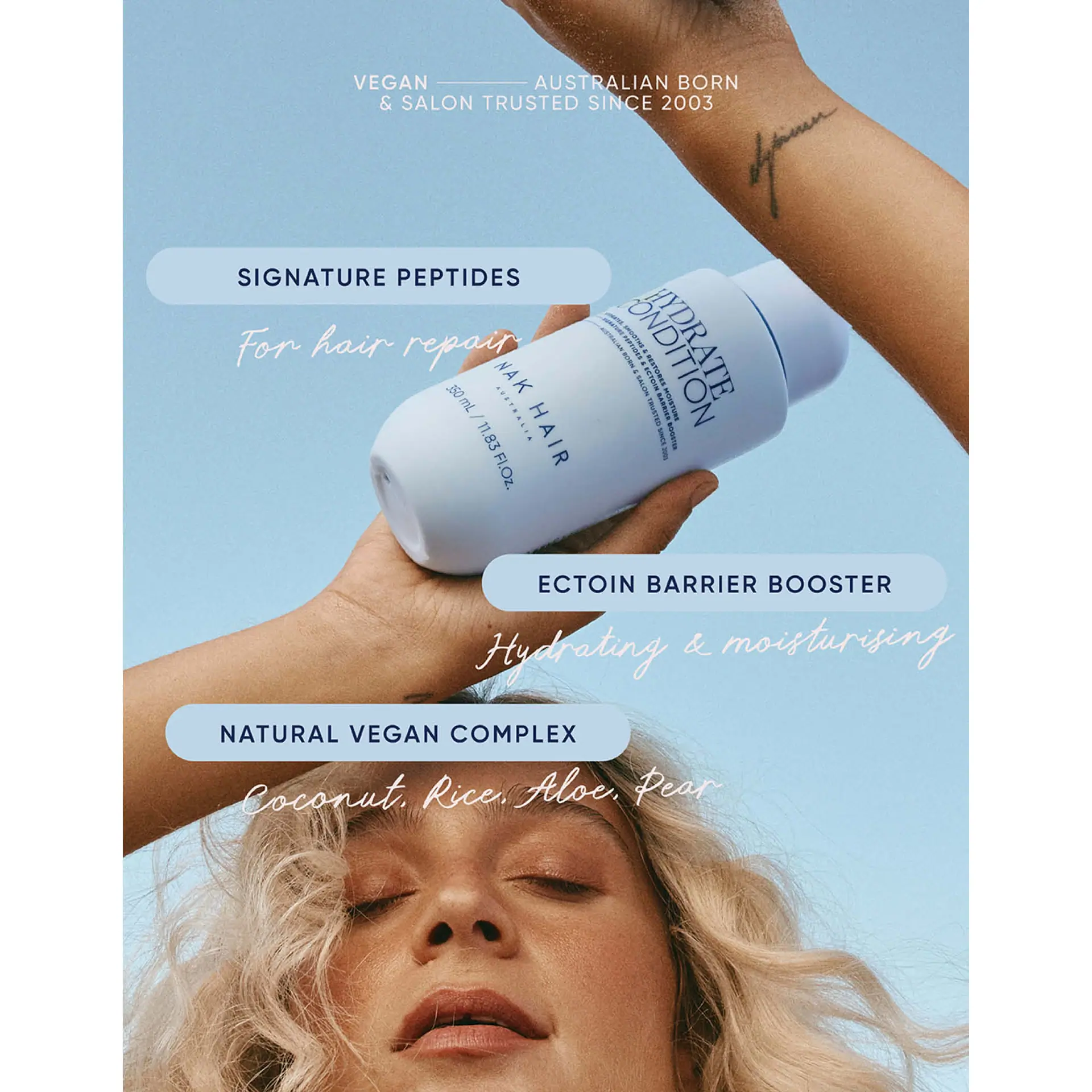 NAK Hair Signature Hydrate Conditioner 350ml