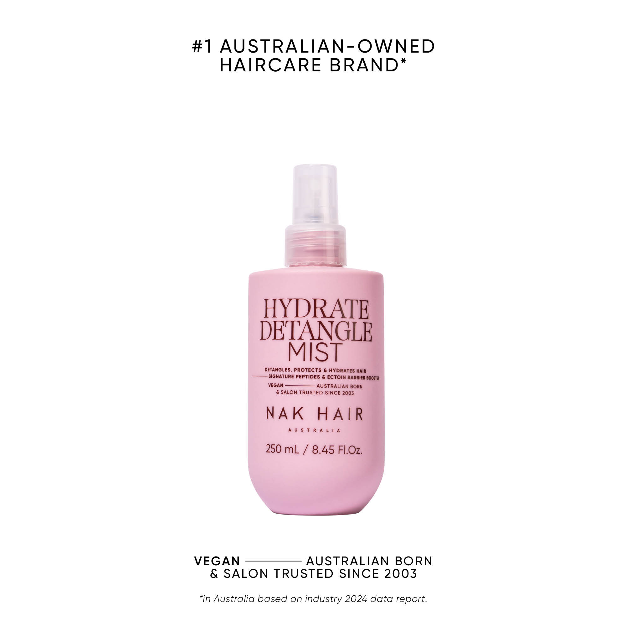 NAK Hair Signature Hydrate Detangle Mist 250ml