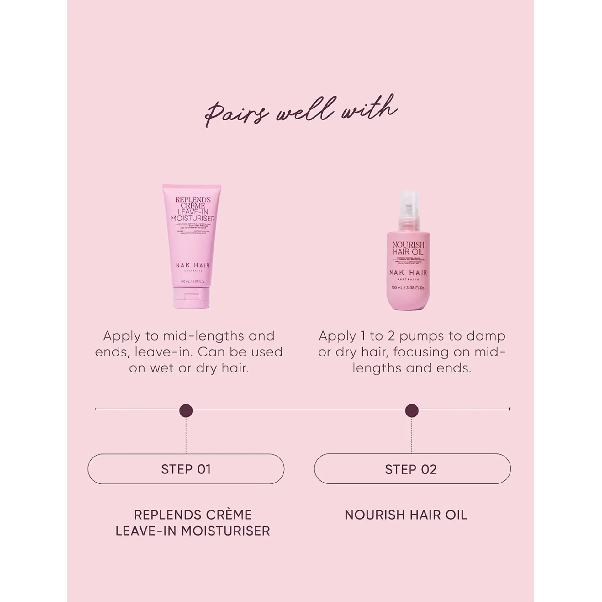 NAK Hair Signature Nourish Hair Oil 100ml