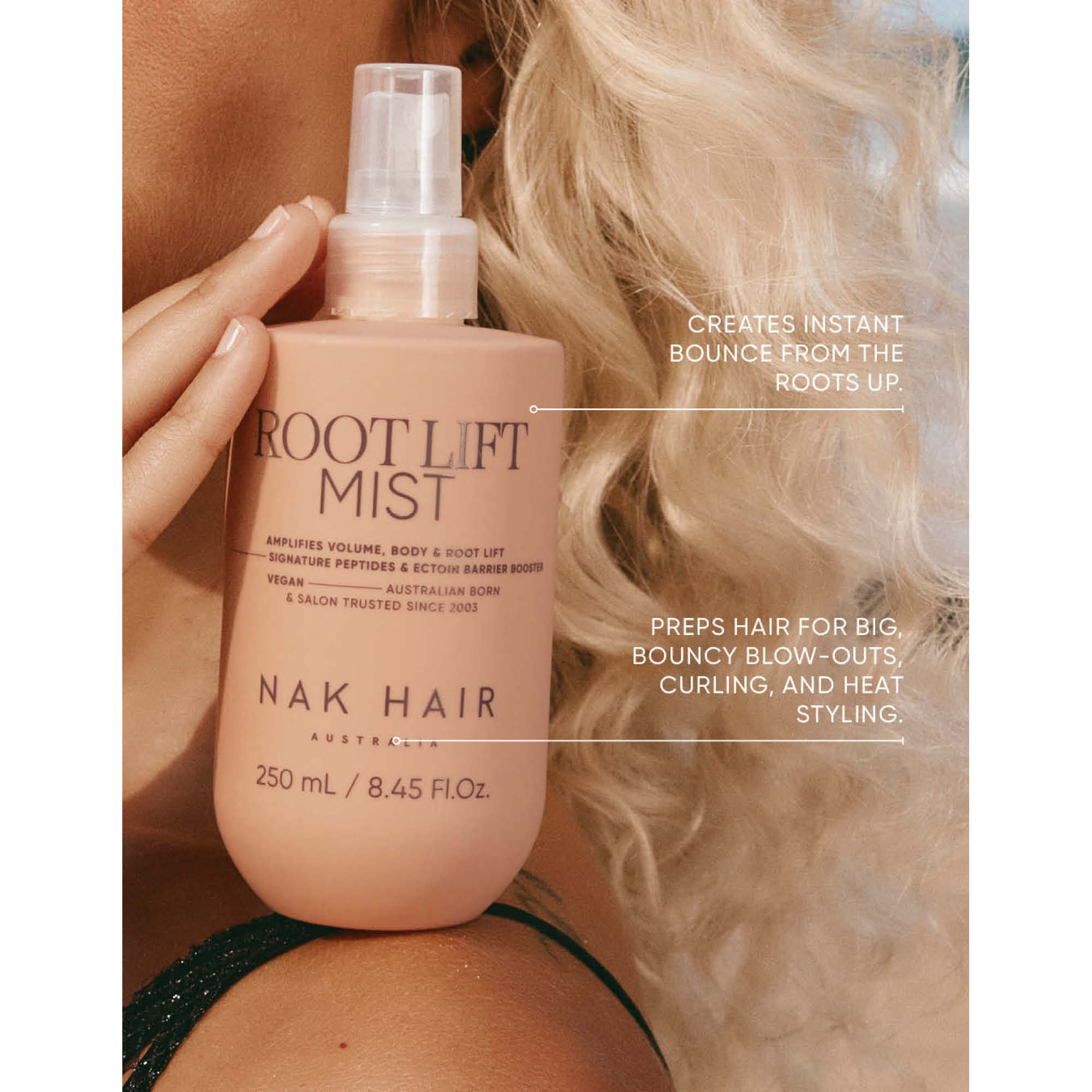 NAK Hair Signature Root Lift Mist 250ml