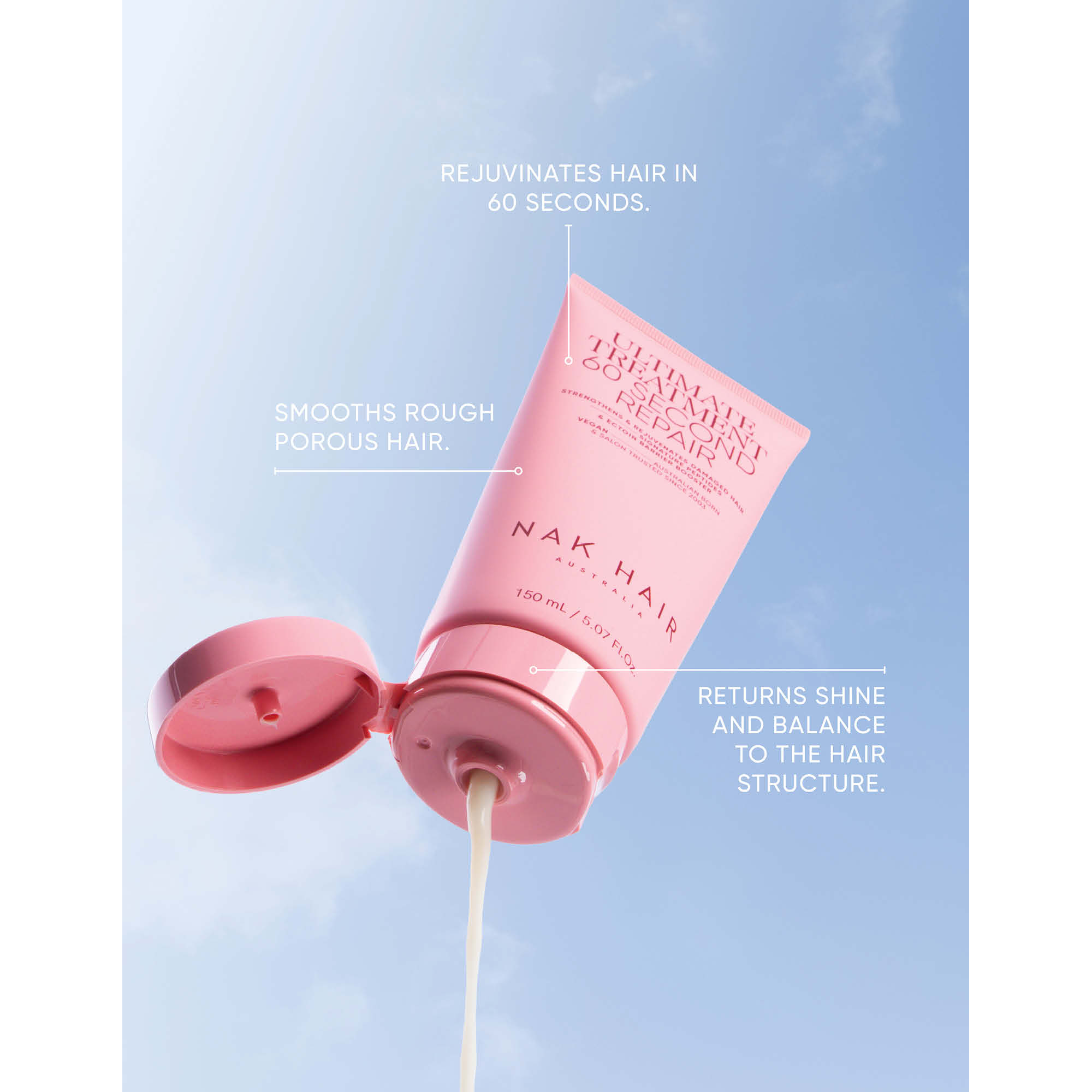 NAK Hair Signature Ultimate Treatment 60 Second Repair 150ml