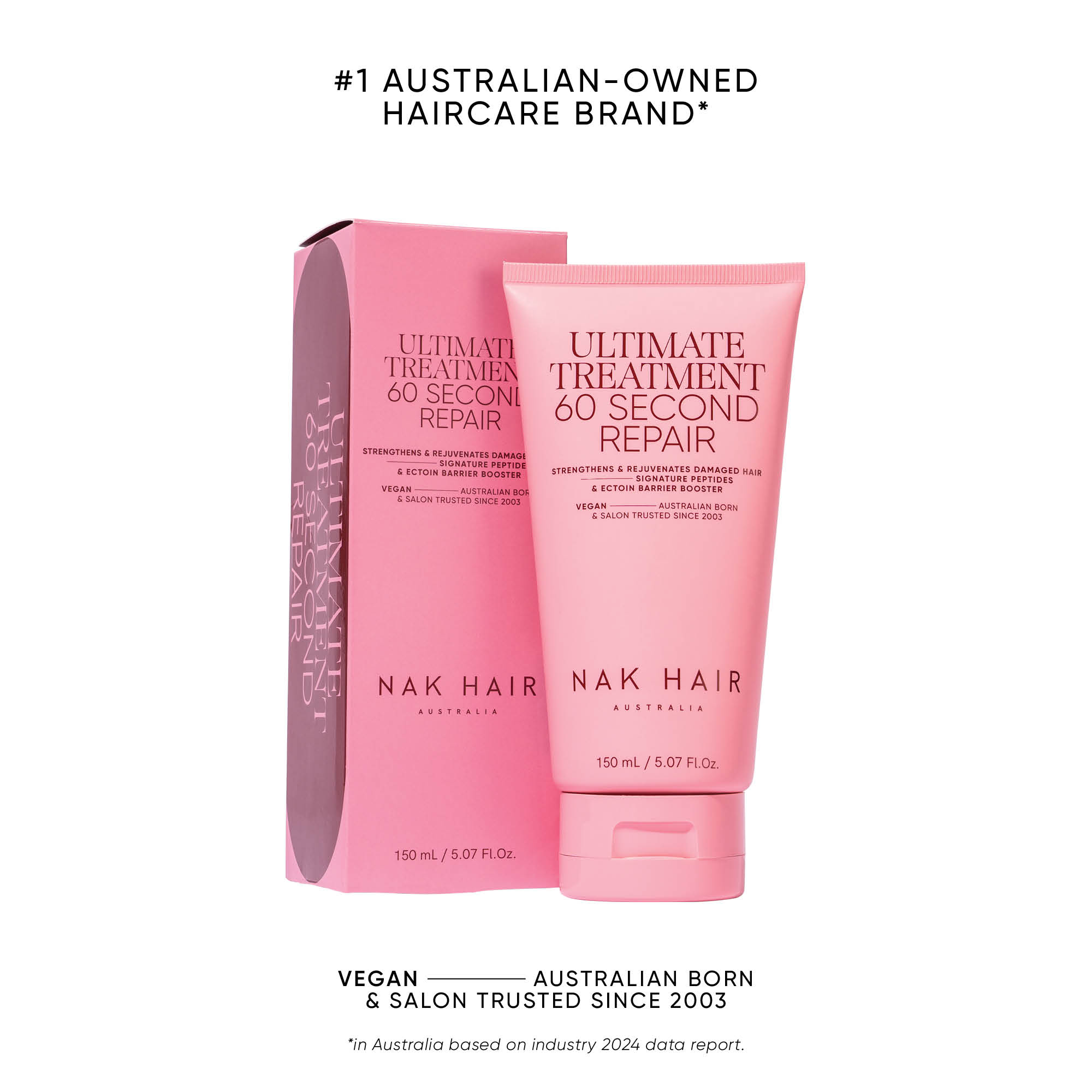 NAK Hair Signature Ultimate Treatment 60 Second Repair 150ml