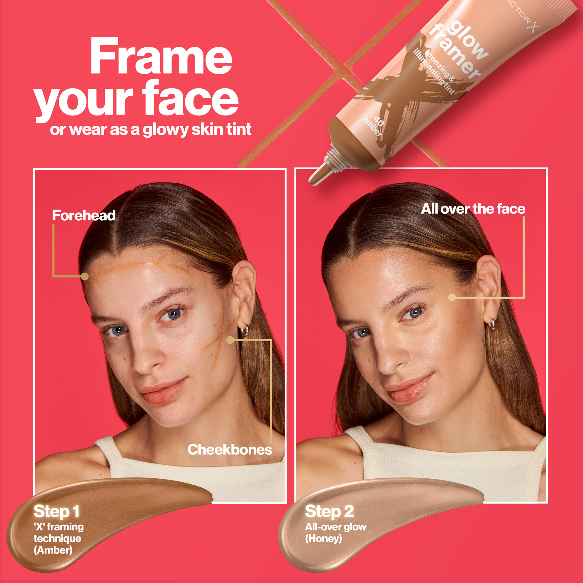Max Factor Glow Framer,  Bronzing and Illuminating Tint