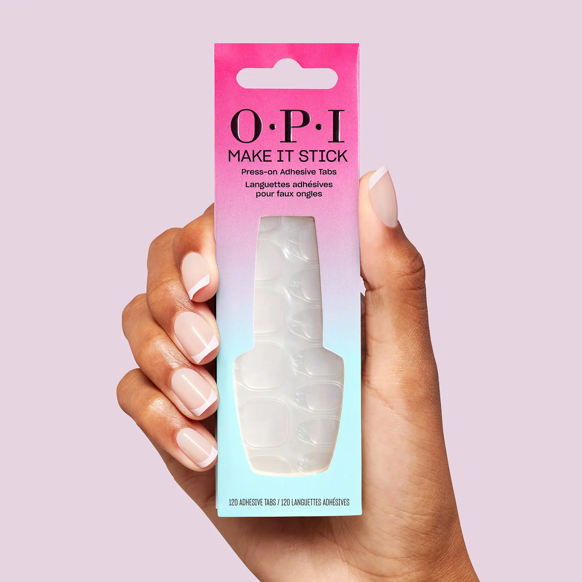 OPI Make It Stick Press-on Adhesive Tabs 120 Tabs