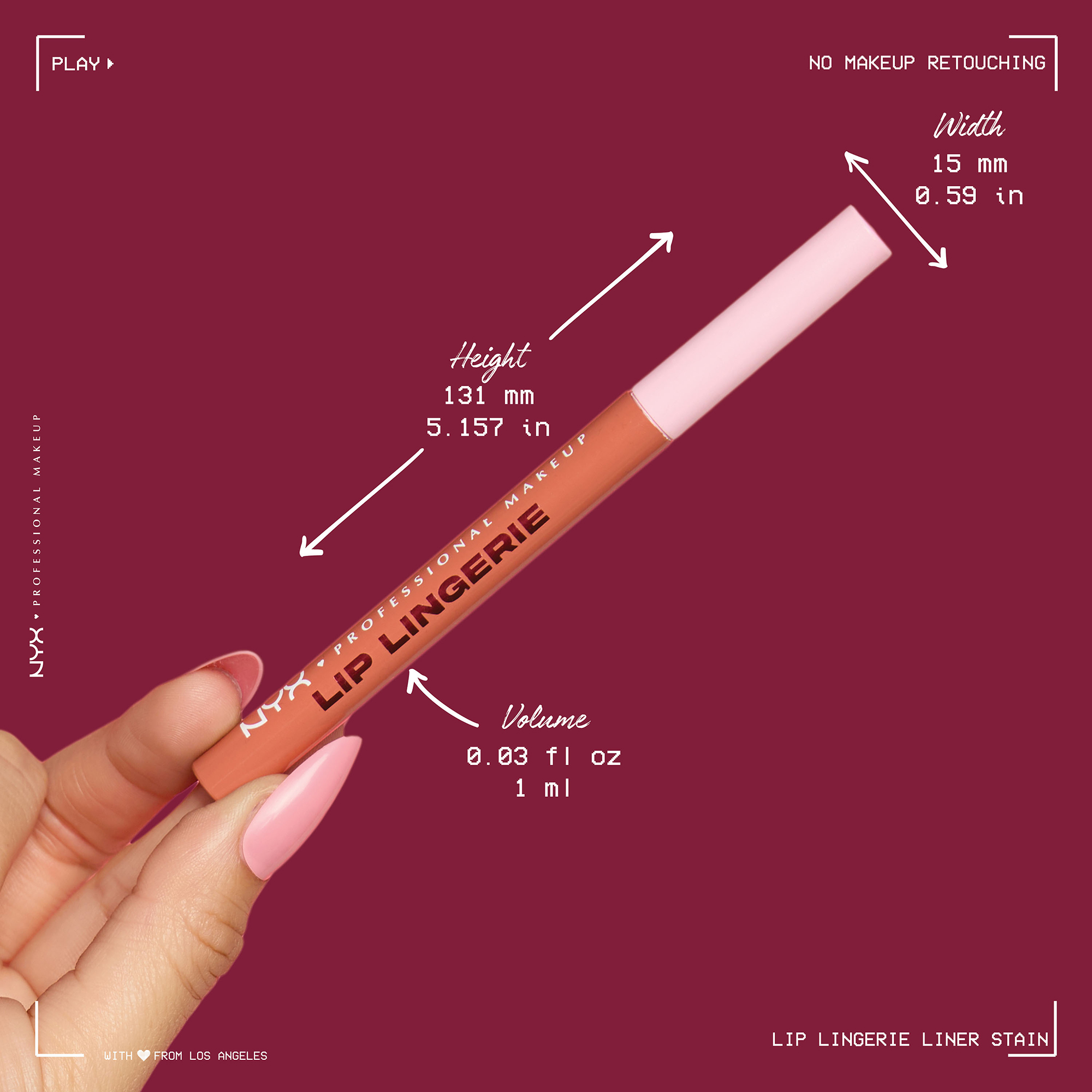 NYX Professional Makeup Lip Lingerie Liner Stain
