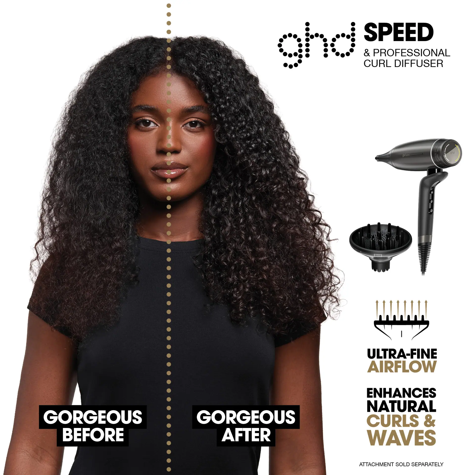 GHD Speed Professional Curl Diffuser