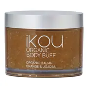 iKOU Organic Body Buff Italian Orange & Jojoba 300g