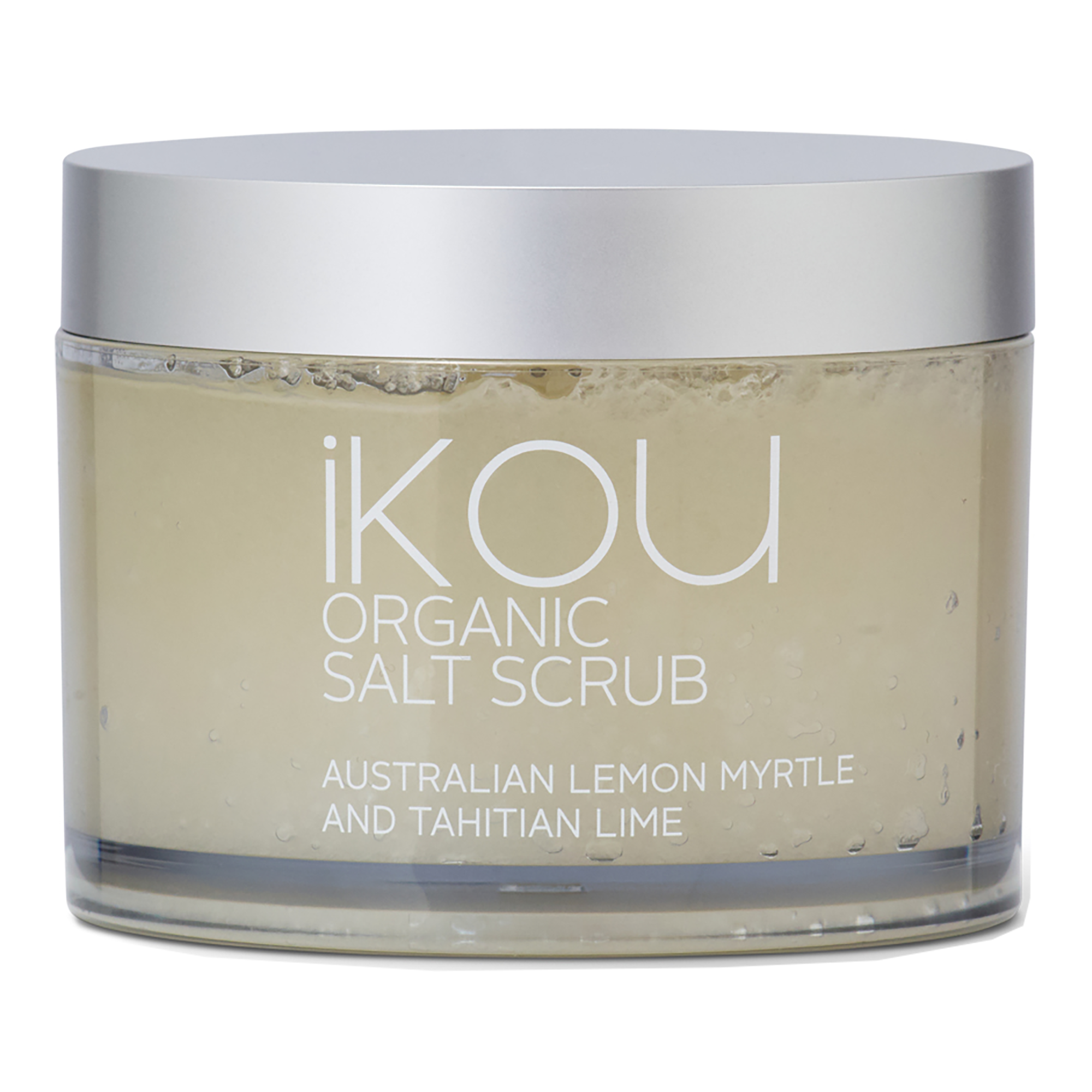 IKOU Organic Lemon Myrtle Salt Scrub 350g