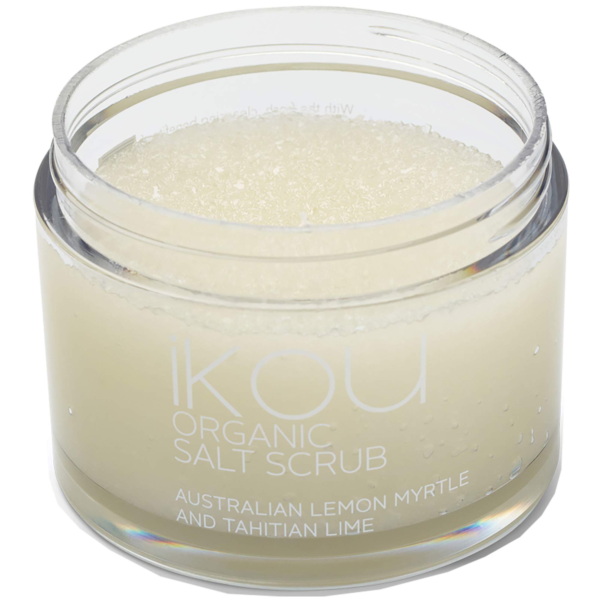 IKOU Organic Lemon Myrtle Salt Scrub 350g