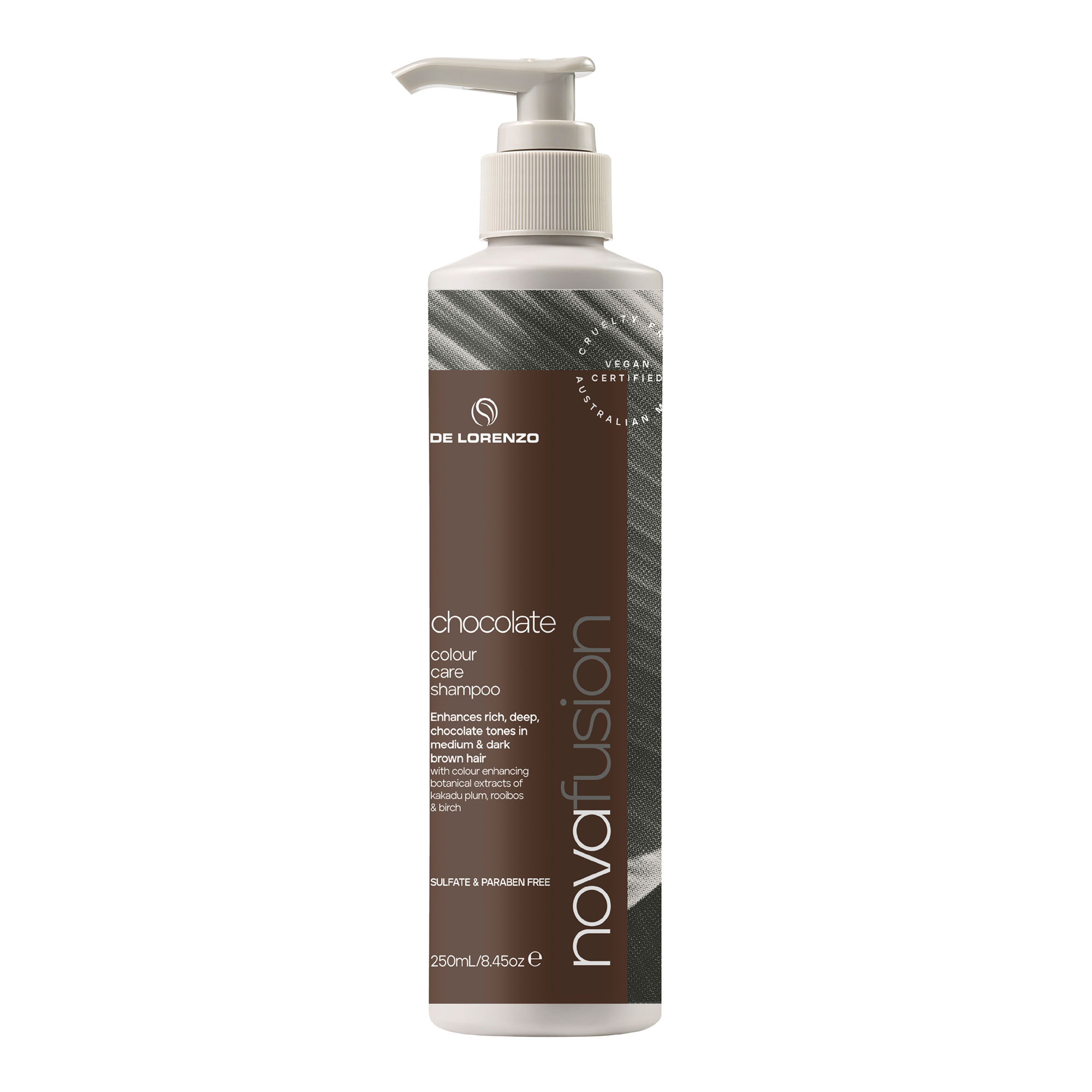 De Lorenzo Novafusion Chocolate Shampoo 250mL