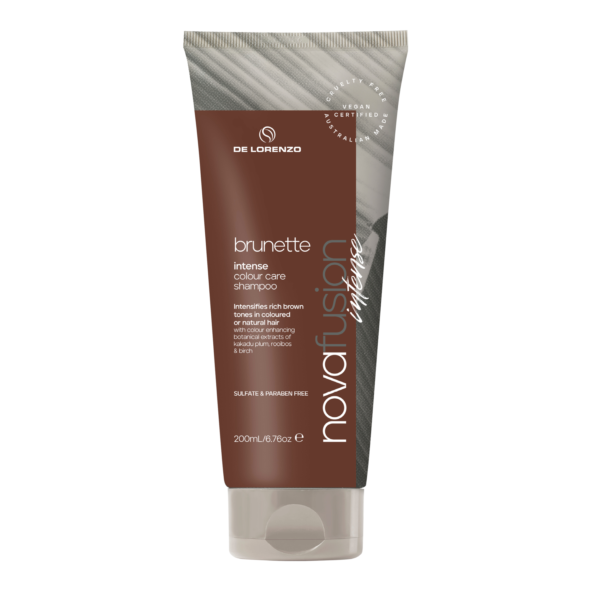 De Lorenzo Novafusion Intense Brunette Shampoo 200mL