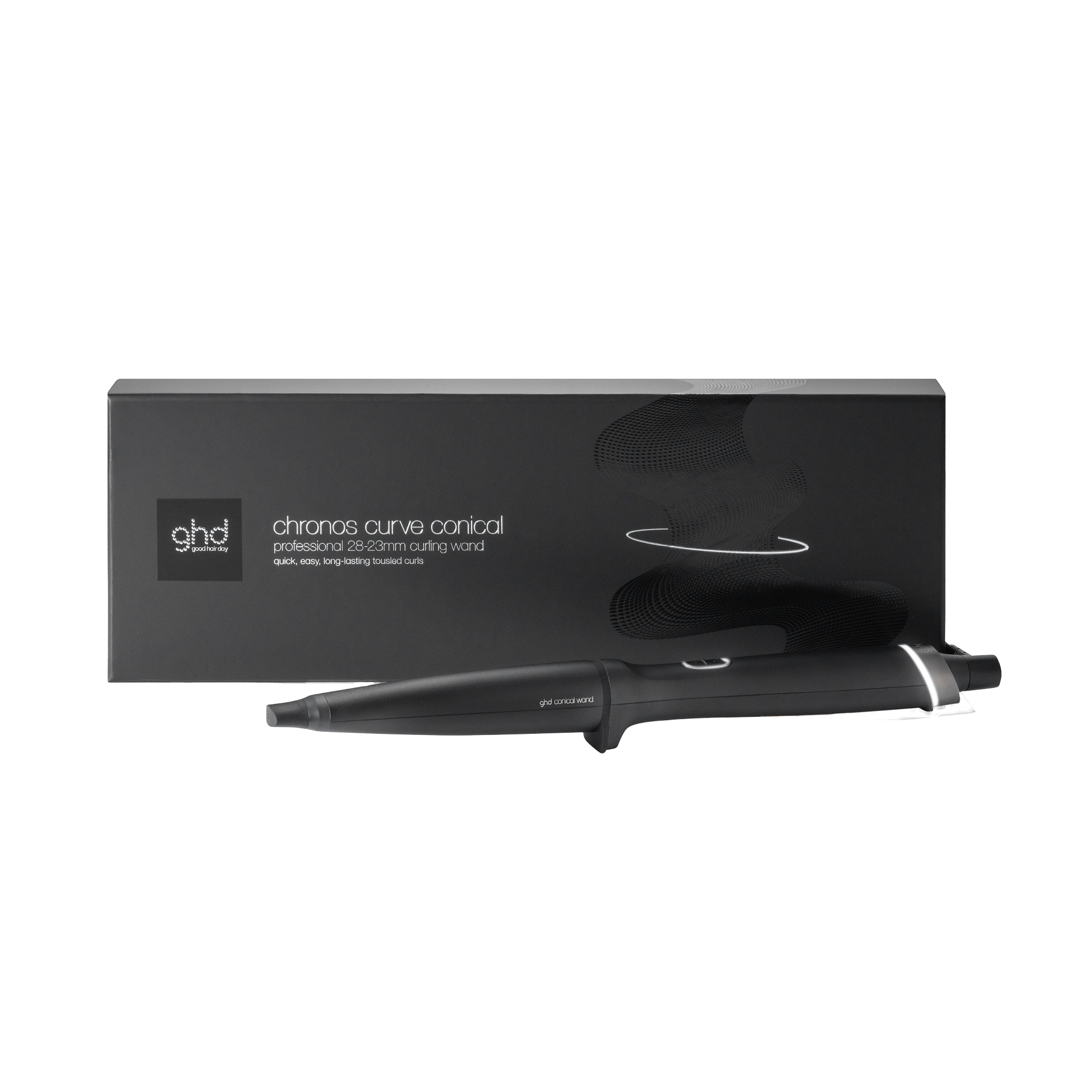 ghd chronos curve conical curling wand