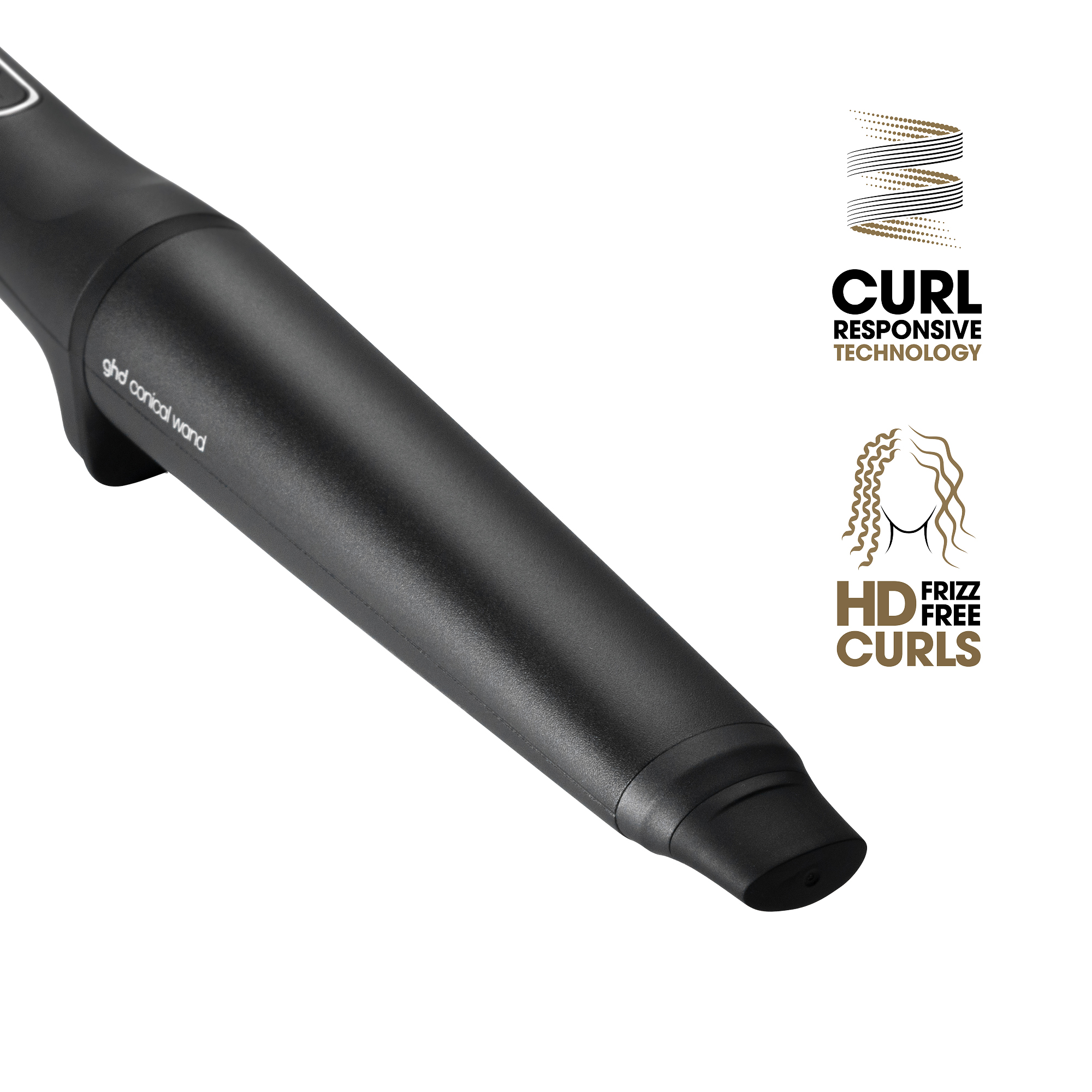 ghd chronos curve conical curling wand