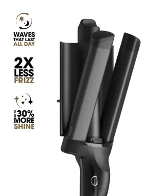 GHD wave triple barrel hair waver
